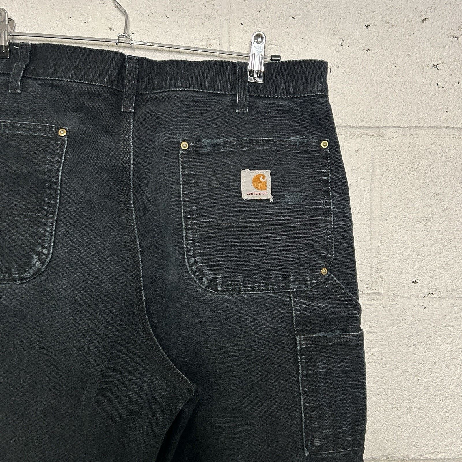 Carhartt Vintage Carhartt DoubleKnee Carpenter Pants “Black” B01 BLK Size US 36 / EU 52 - 8 Thumbnail