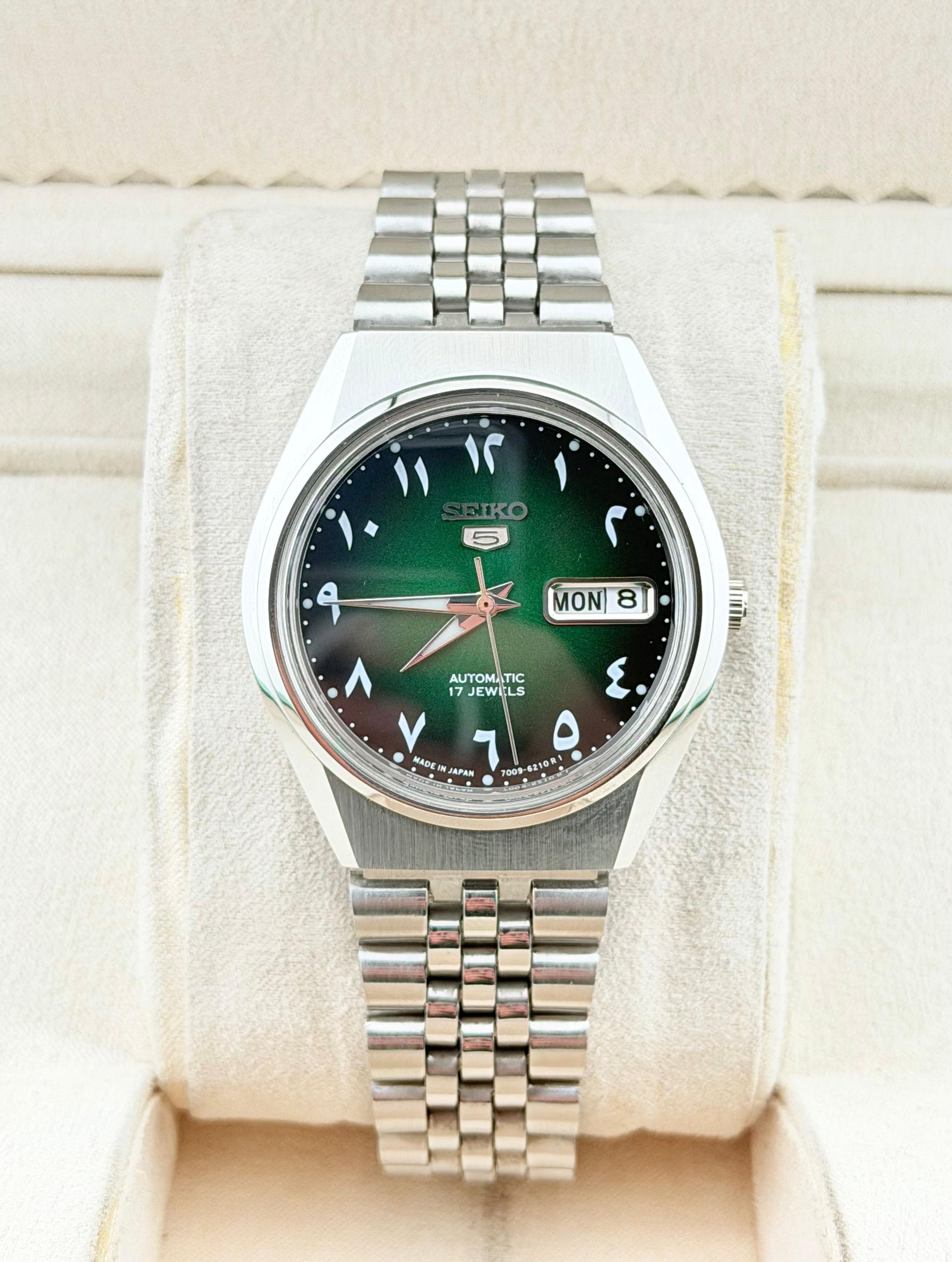 Seiko Elegant Men's Wrist Automatic Watch Size 36 - 9 Thumbnail