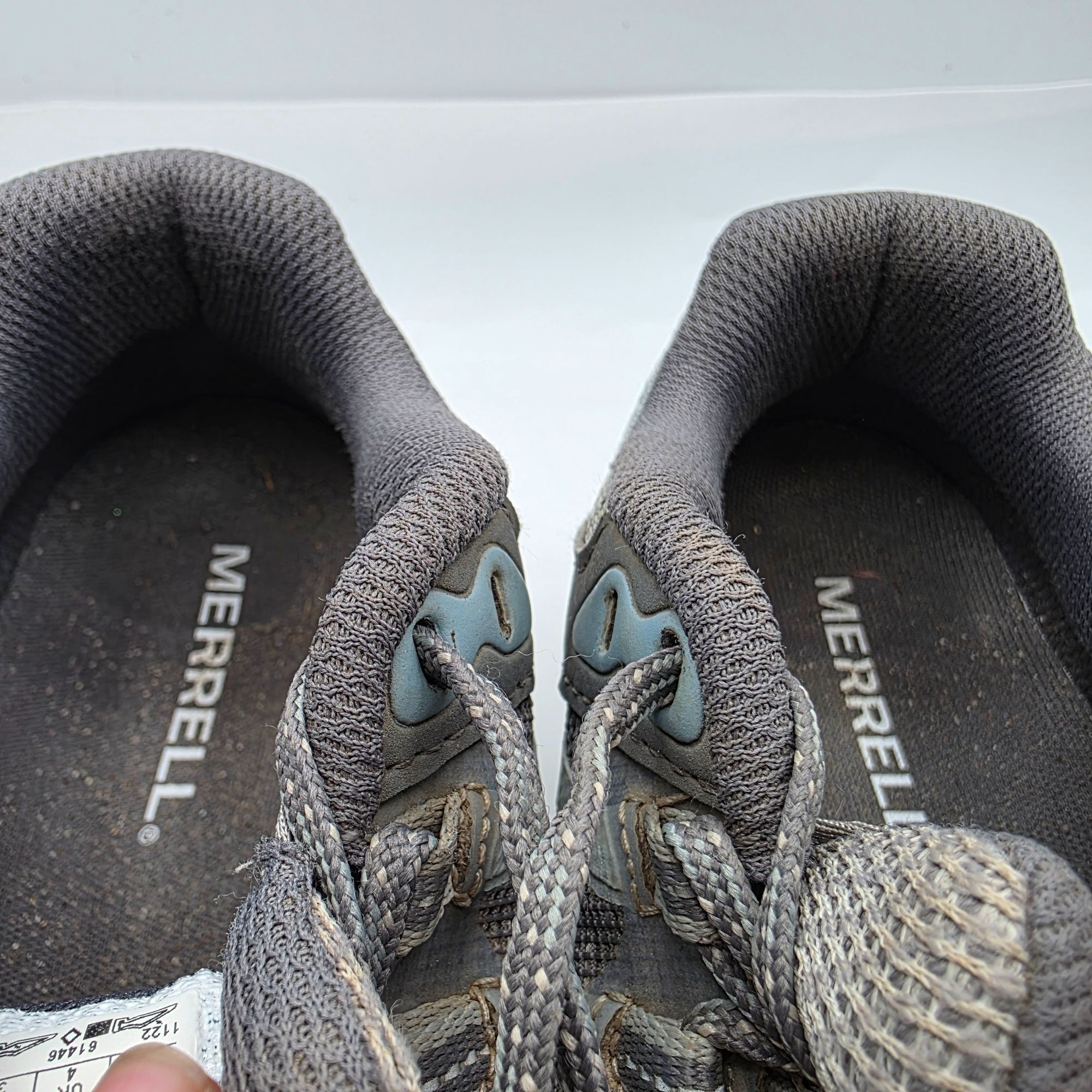 Merrell Merrell Antora 3 Womens 6.5 Gray Hiking Shoes Vibram Sole Tr Size US 6.5 / IT 36.5 - 7 Thumbnail