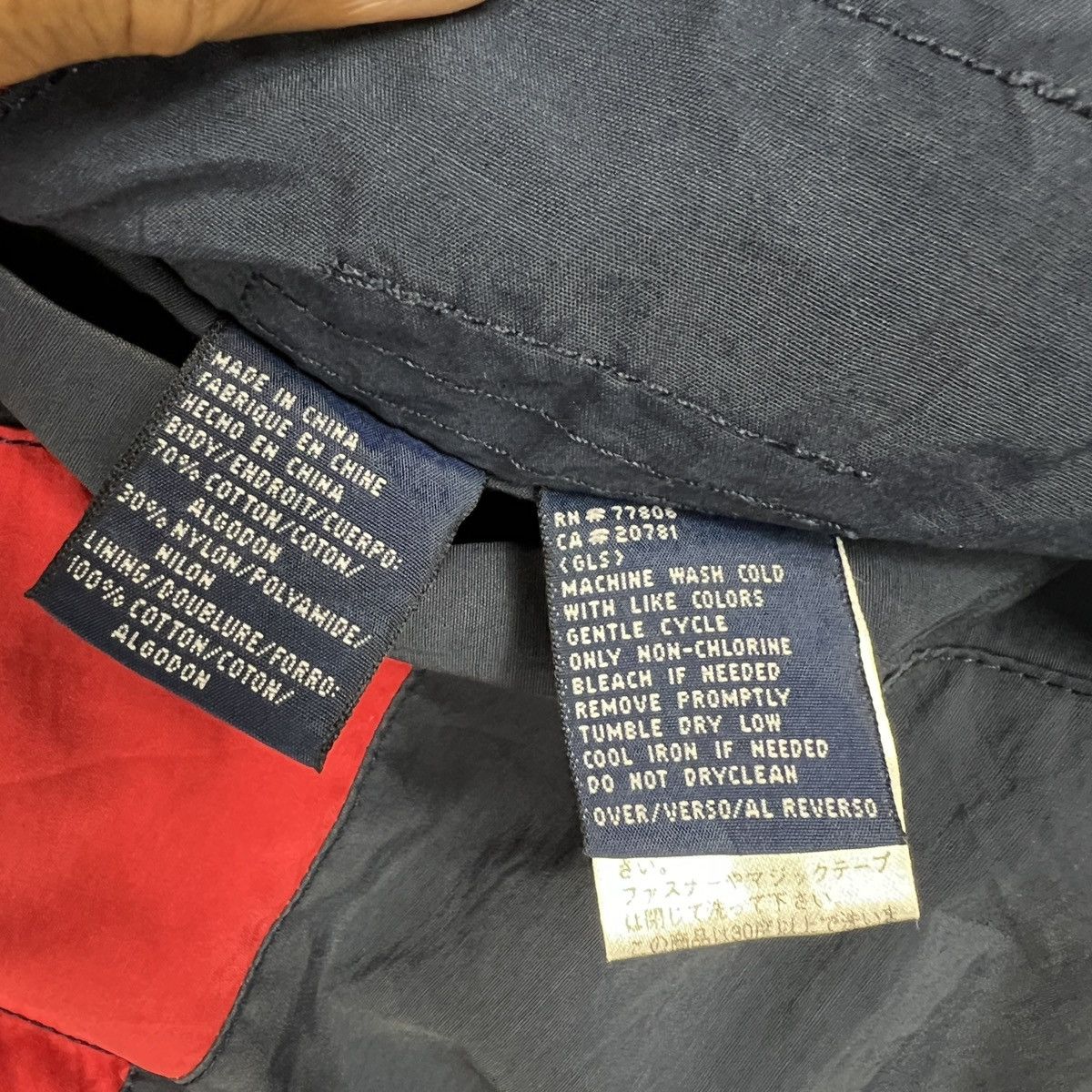 Tommy Hilfiger 🔥 80s Vintage Tommy Hilfiger Reversible Jacket Size US S / EU 44-46 / 1 - 16 Thumbnail