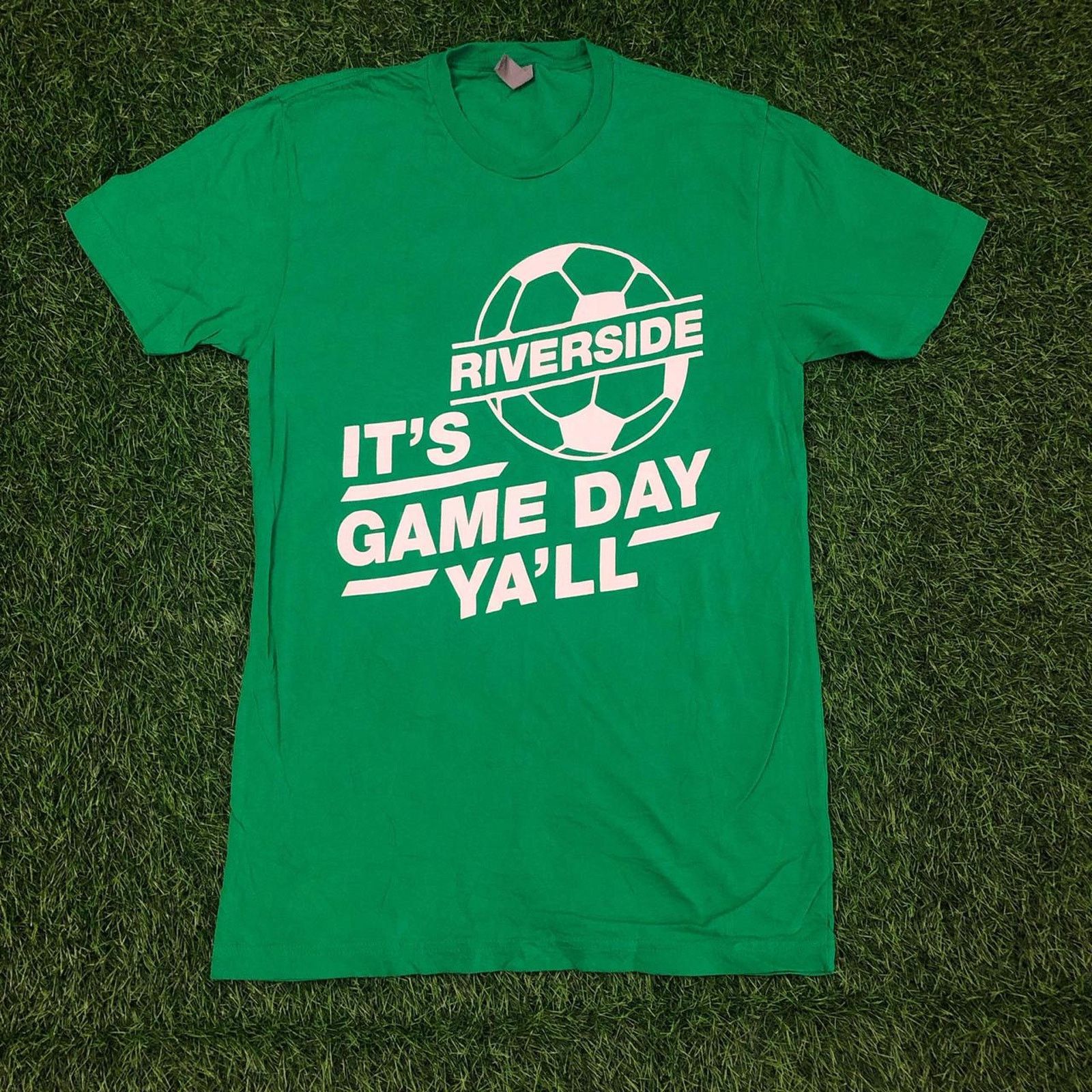 Next Level Men’s ‘It’s Game Day Ya’ll’ Riverside Soccer Graphic Tee Size US S / EU 44-46 / 1 - 1 Thumbnail