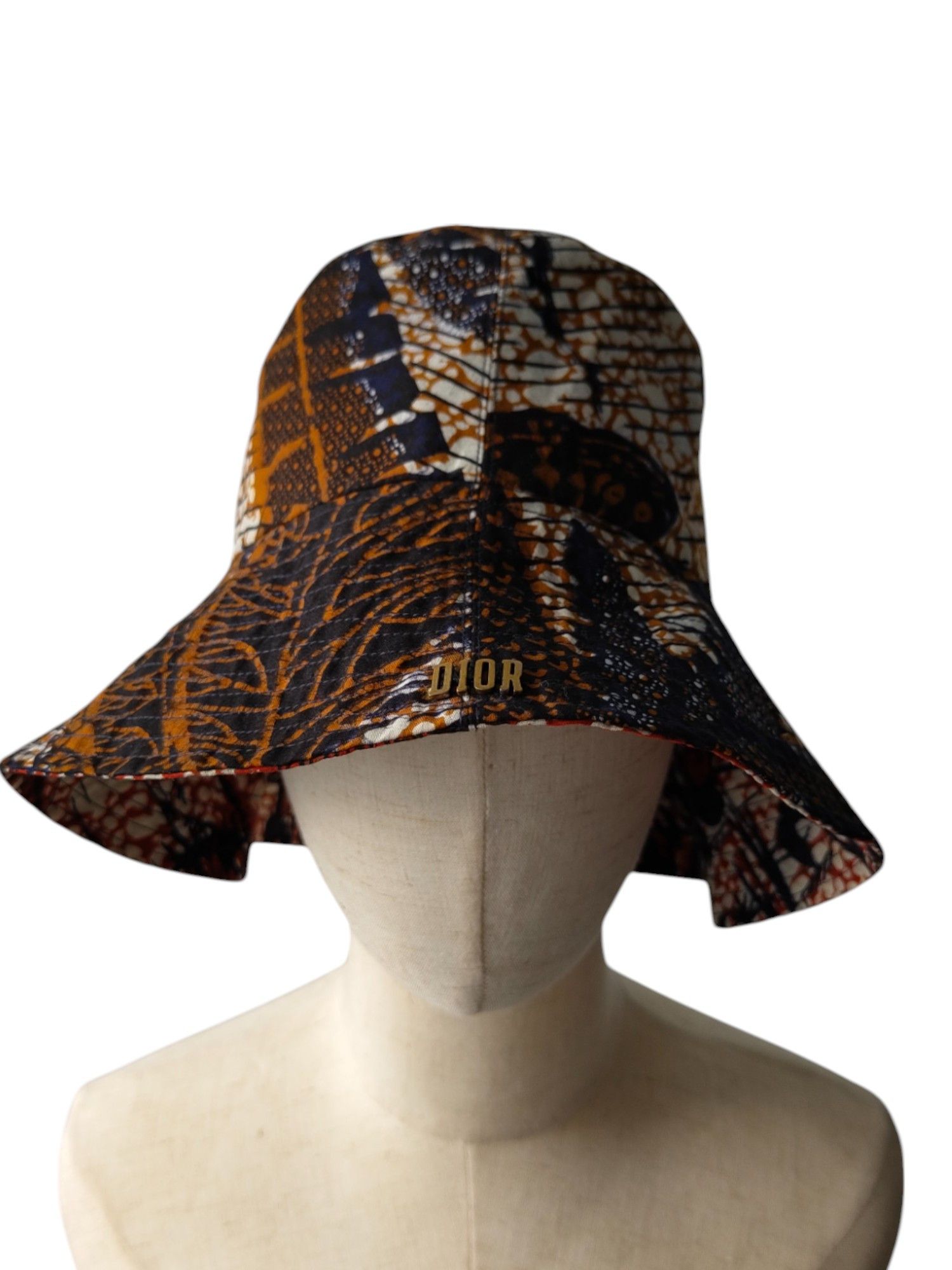 Dior Dior Reversible Print Bucket Hat With Embossed Logo Size ONE SIZE - 2 Thumbnail