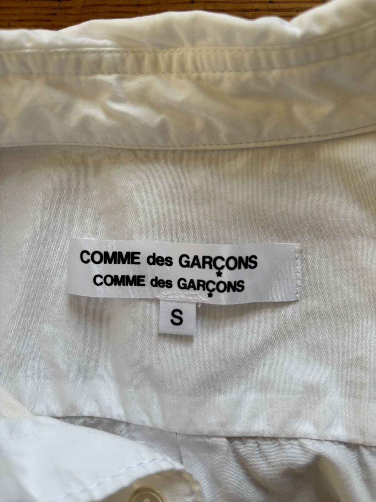 Comme des Garcons Comme des Garcons Women's Shirt Button Up Long Sleeve S Size S / US 4 / IT 40 - 3 Thumbnail