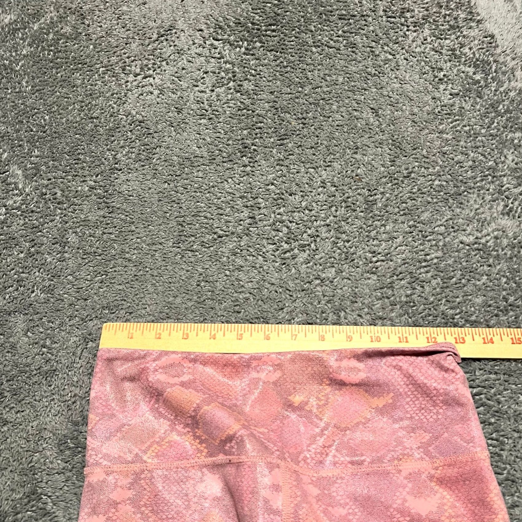 Pinko Zyia Active Leggings Womens 6-8 Pink Snake Print Ankle Pants Size 28" / US 6 / IT 42 - 6 Thumbnail