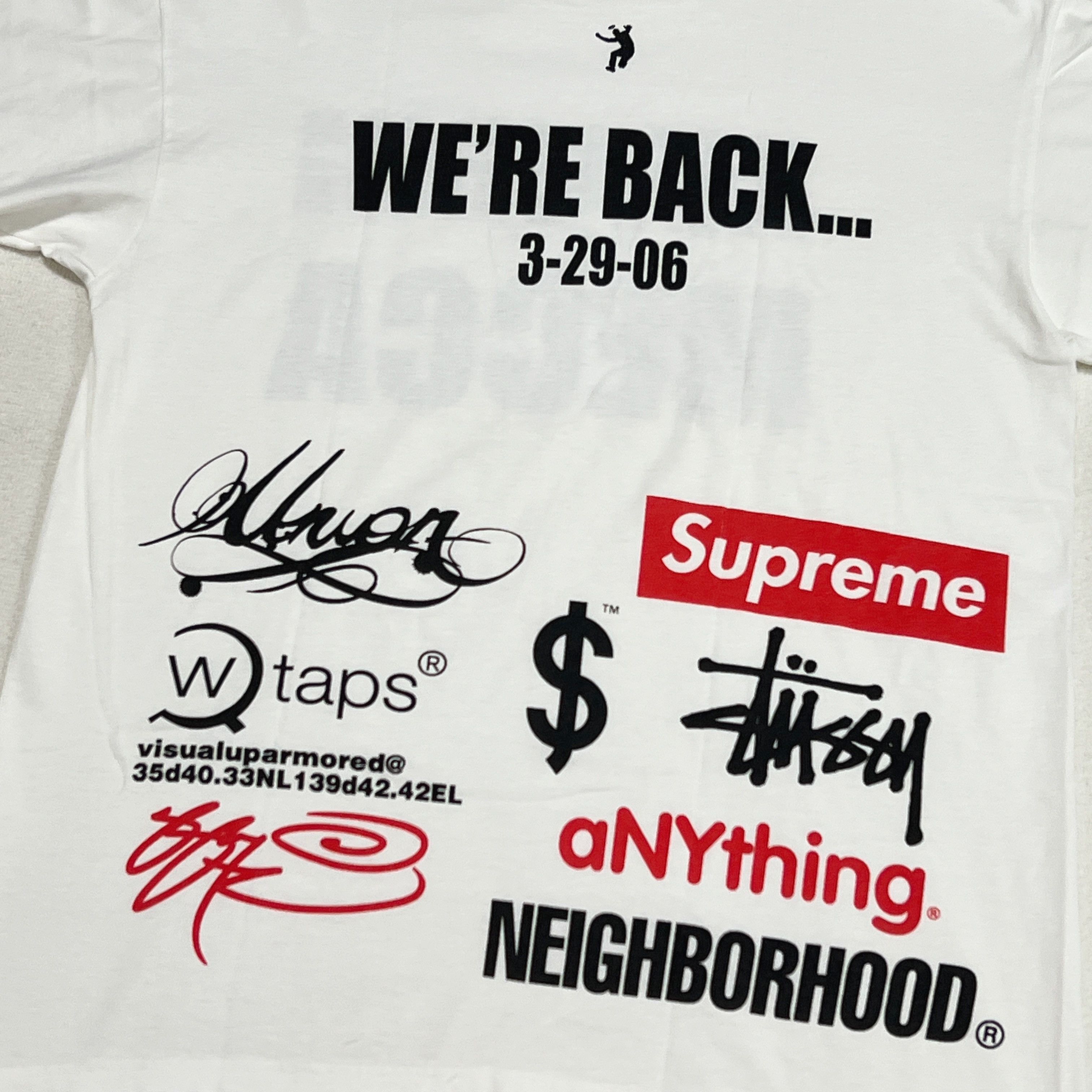 Supreme Supreme 2006 UNION LA Promo Opening Store T-Shirt “RETURN OF Size US L / EU 52-54 / 3 - 5 Thumbnail