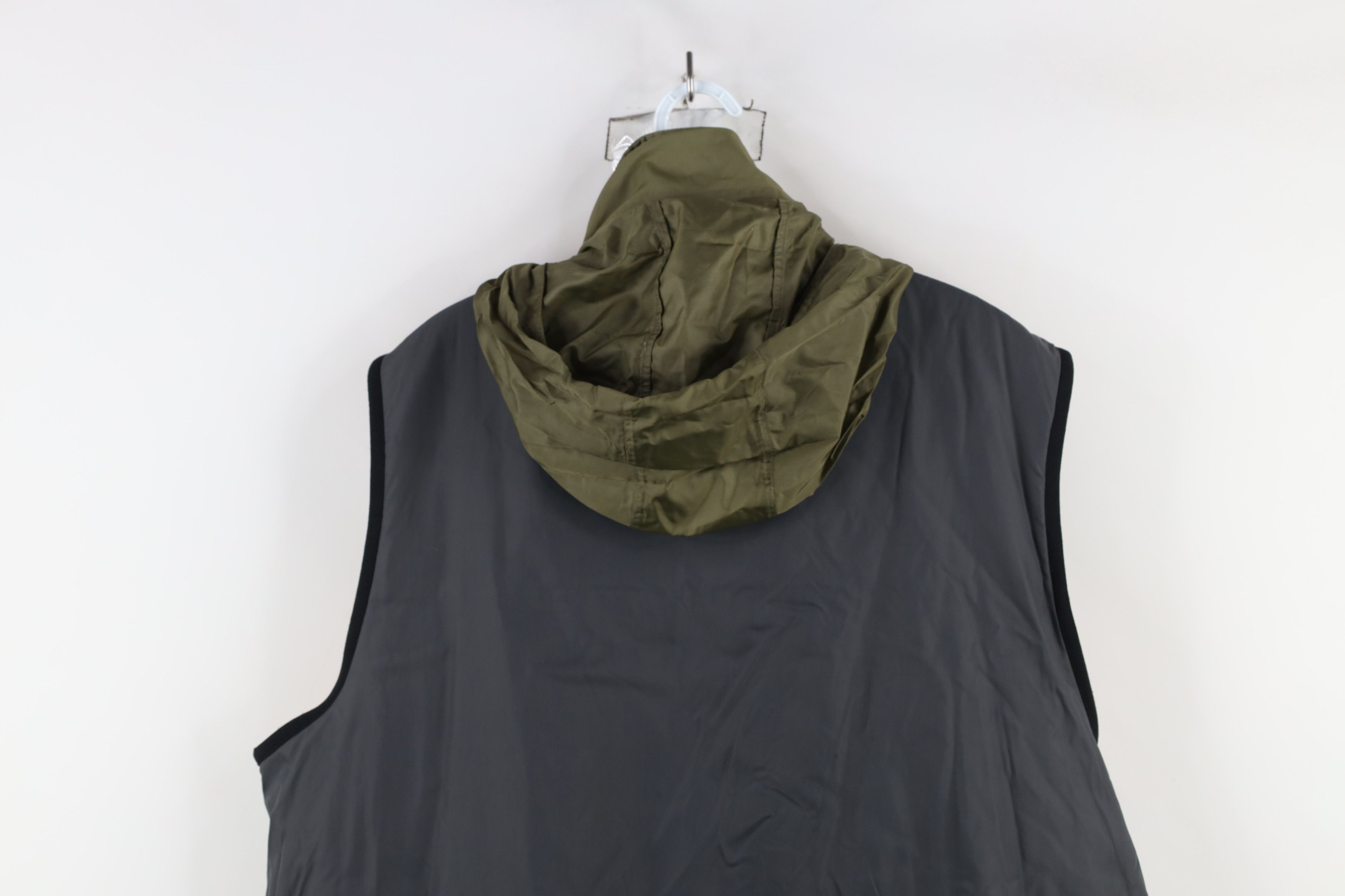Nautica × Vintage Vintage 90s Nautica Competition Reversible Hooded Jacket Size US XXL / EU 58 / 5 - 9 Thumbnail
