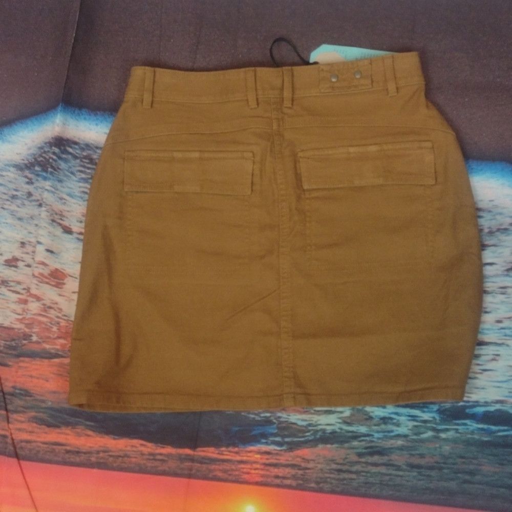 Prana PRANA camel Nikit skirt size 4 Size 27" / US 4 / IT 40 - 4 Thumbnail
