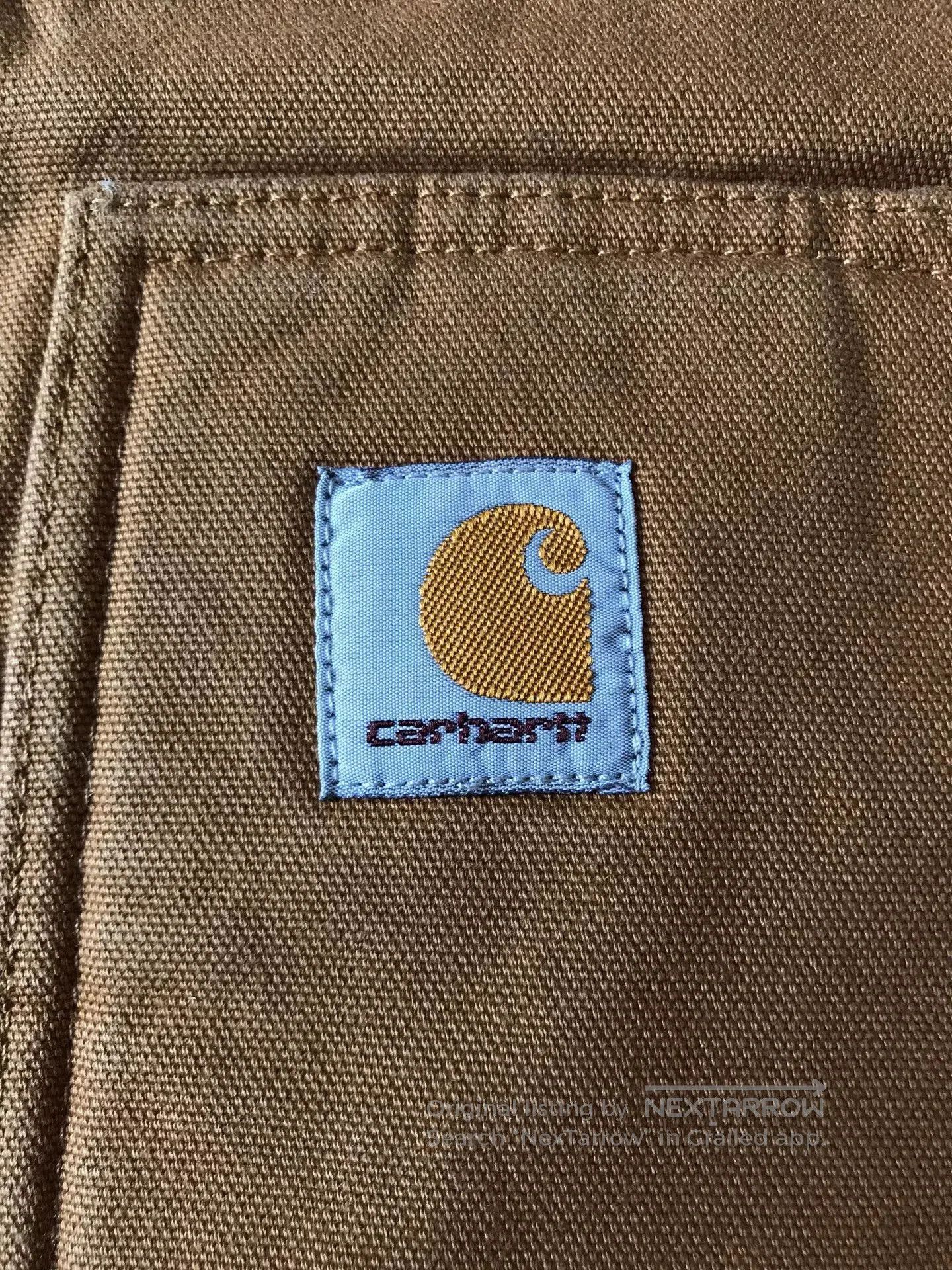 Carhartt Carhartt 104277 Classic Brown Canvas Vest. Size US L / EU 52-54 / 3 - 4 Thumbnail