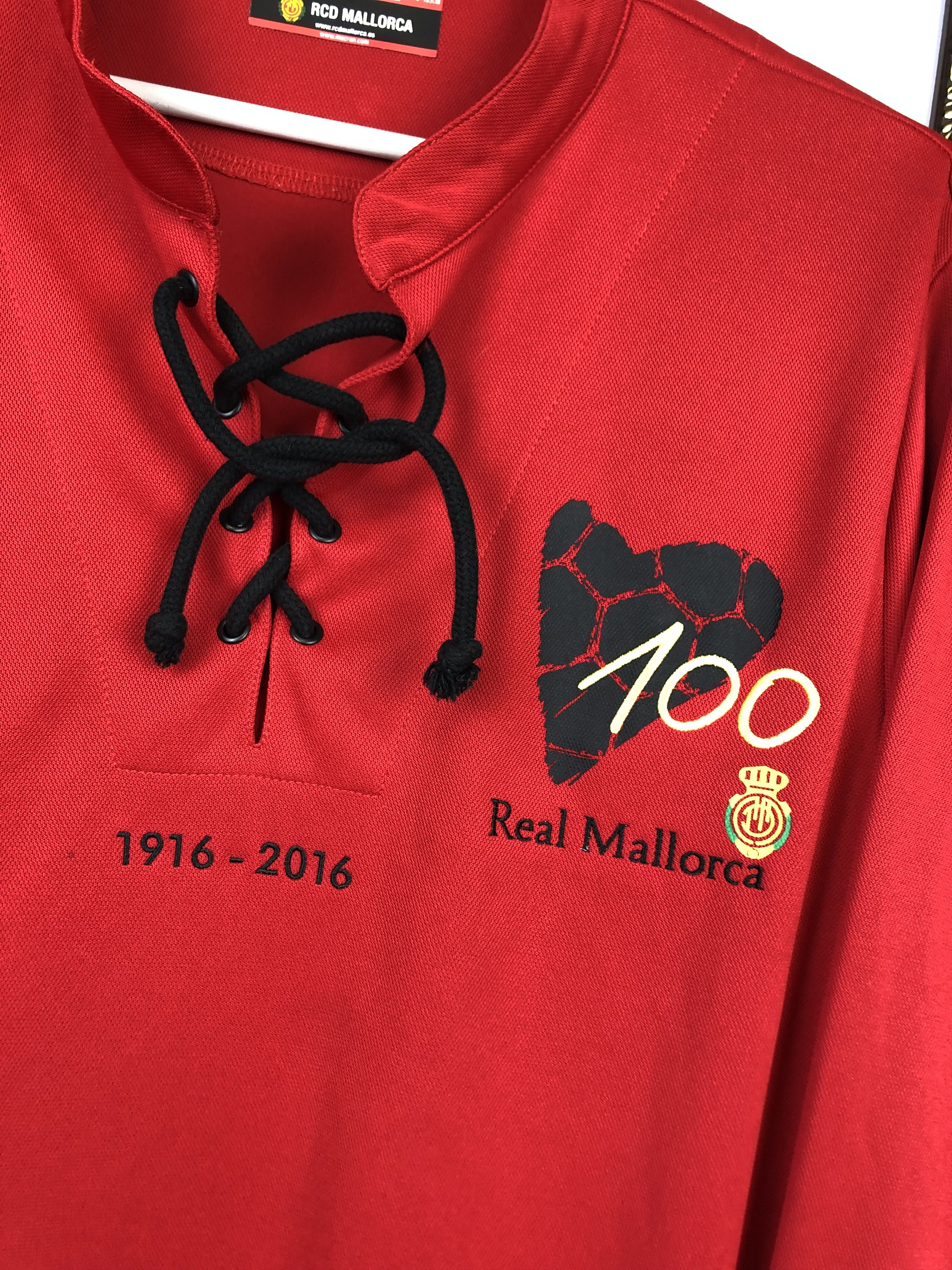 Macron 2016 Mallorca 100 Anniversary Shirt Football Soccer Jersey Size US L / EU 52-54 / 3 - 3 Thumbnail