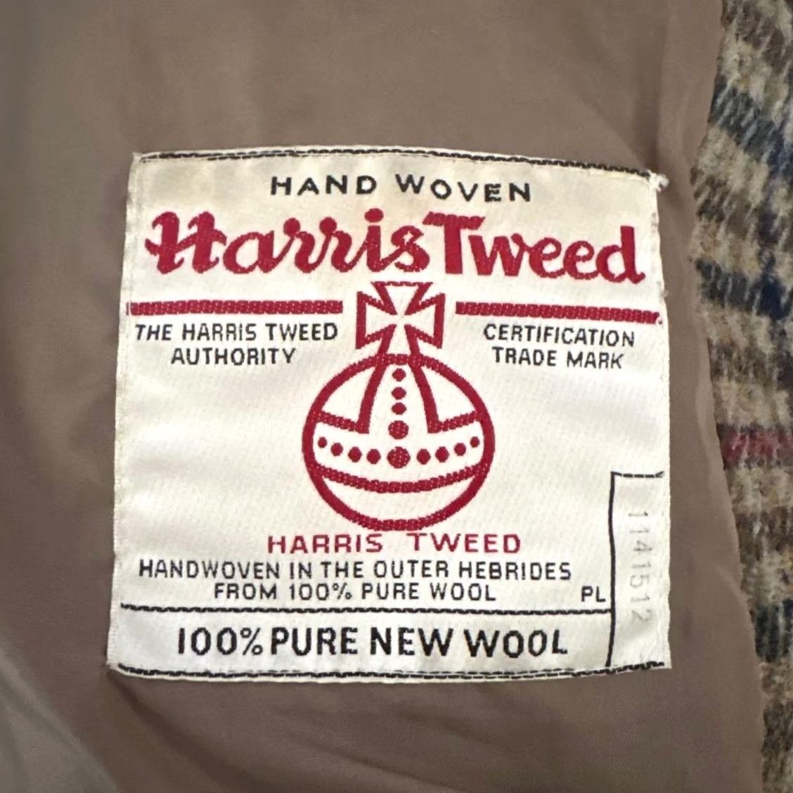 Harris Tweed VINTAGE Harris Tweed Plaid Duffle Hoodie Coat Jacket Women's S 100% Wool Gift JAPAN Size S / US 4 / IT 40 - 3 Thumbnail