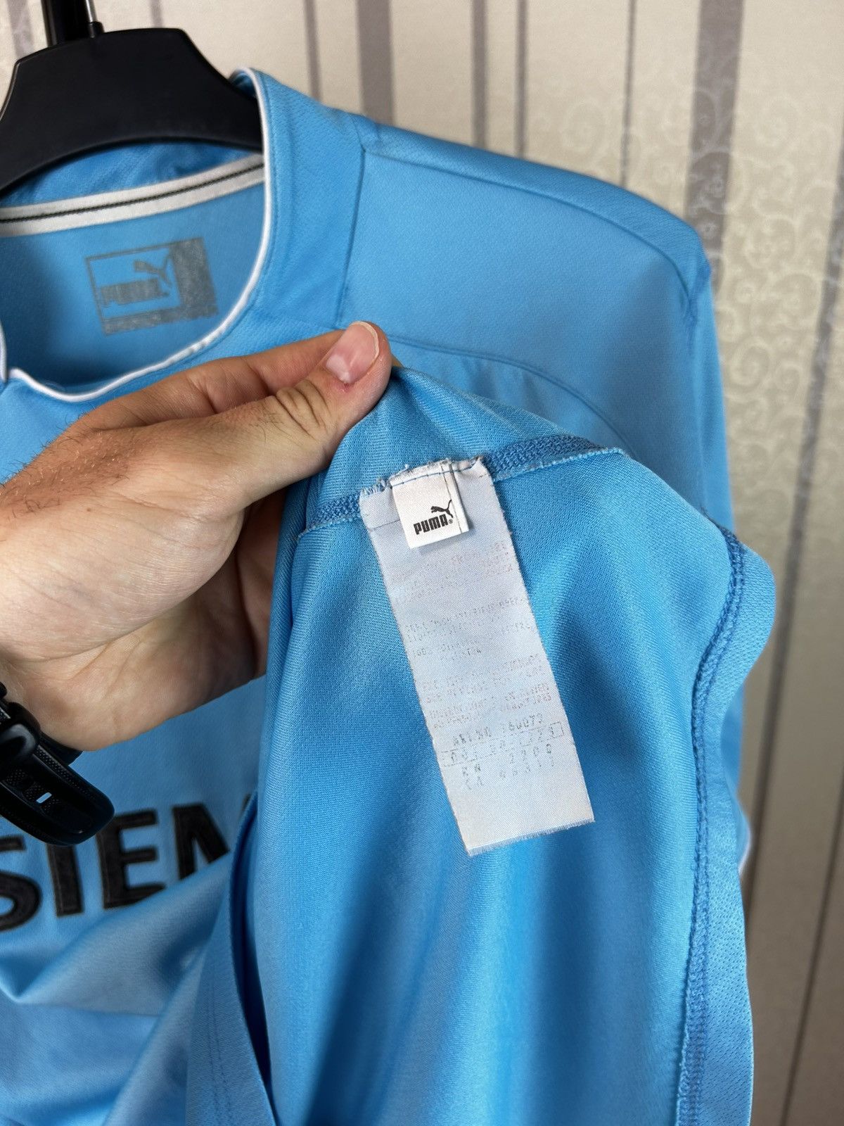 Puma Puma Lazio 2001/2002 Vintage Home Soccer Jersey Size M Size US M / EU 48-50 / 2 - 10 Thumbnail