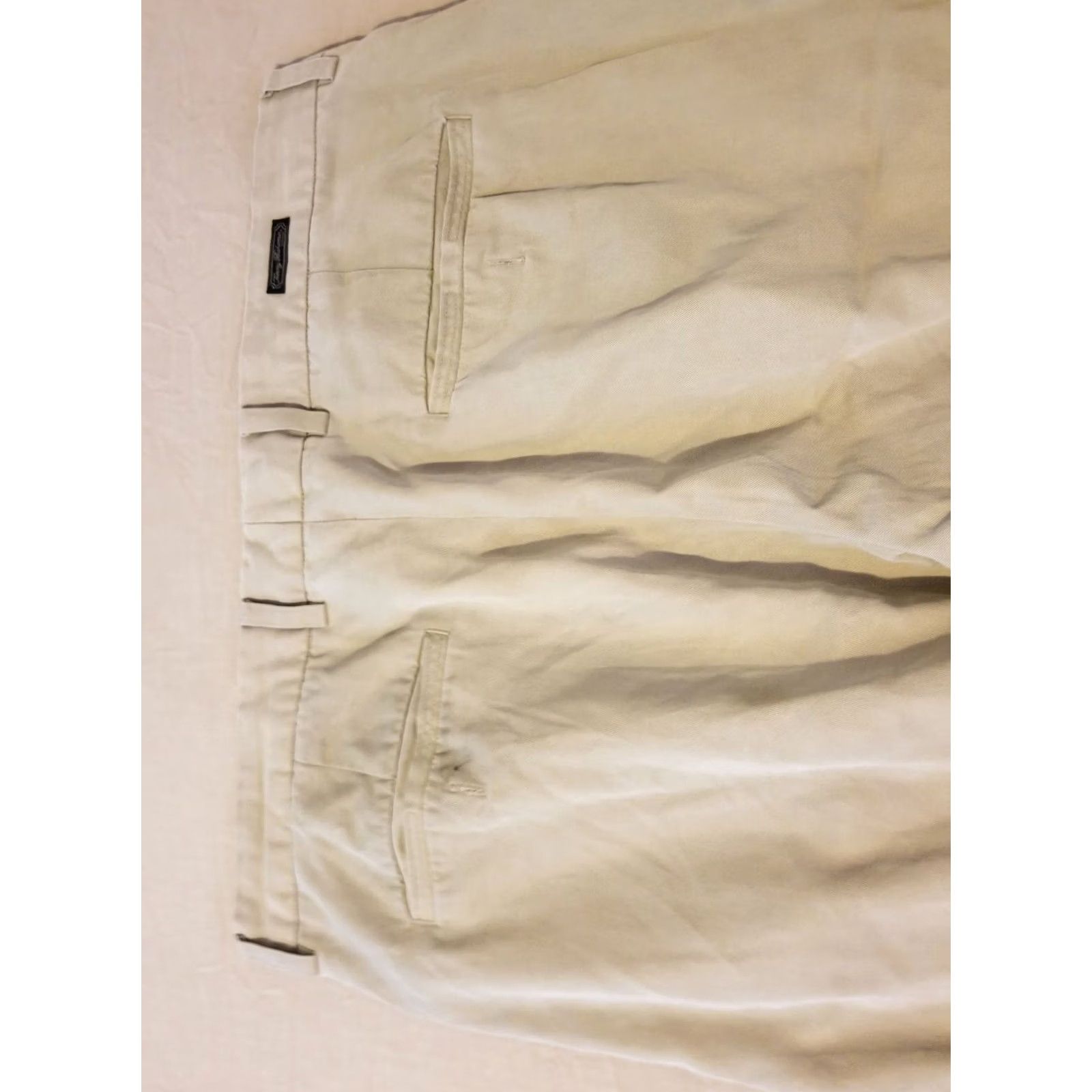 Tommy Bahama VINTAGE Tommy Bahama Khakis Pants Mens 36x30 Cotton Beige Chino Trouser Slack Dress Pants Size US 36 / EU 52 - 3 Thumbnail