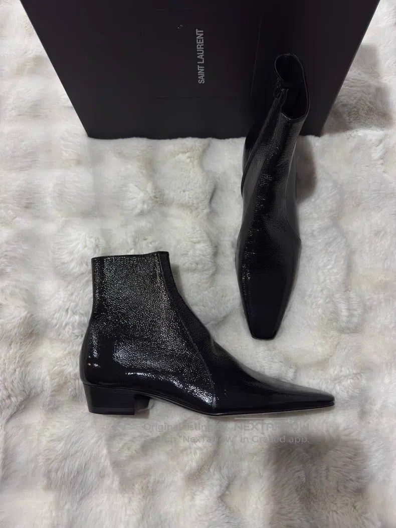 Saint Laurent Paris Saint Laurent Paris Boots Size US 8 / EU 41 - 1 Thumbnail