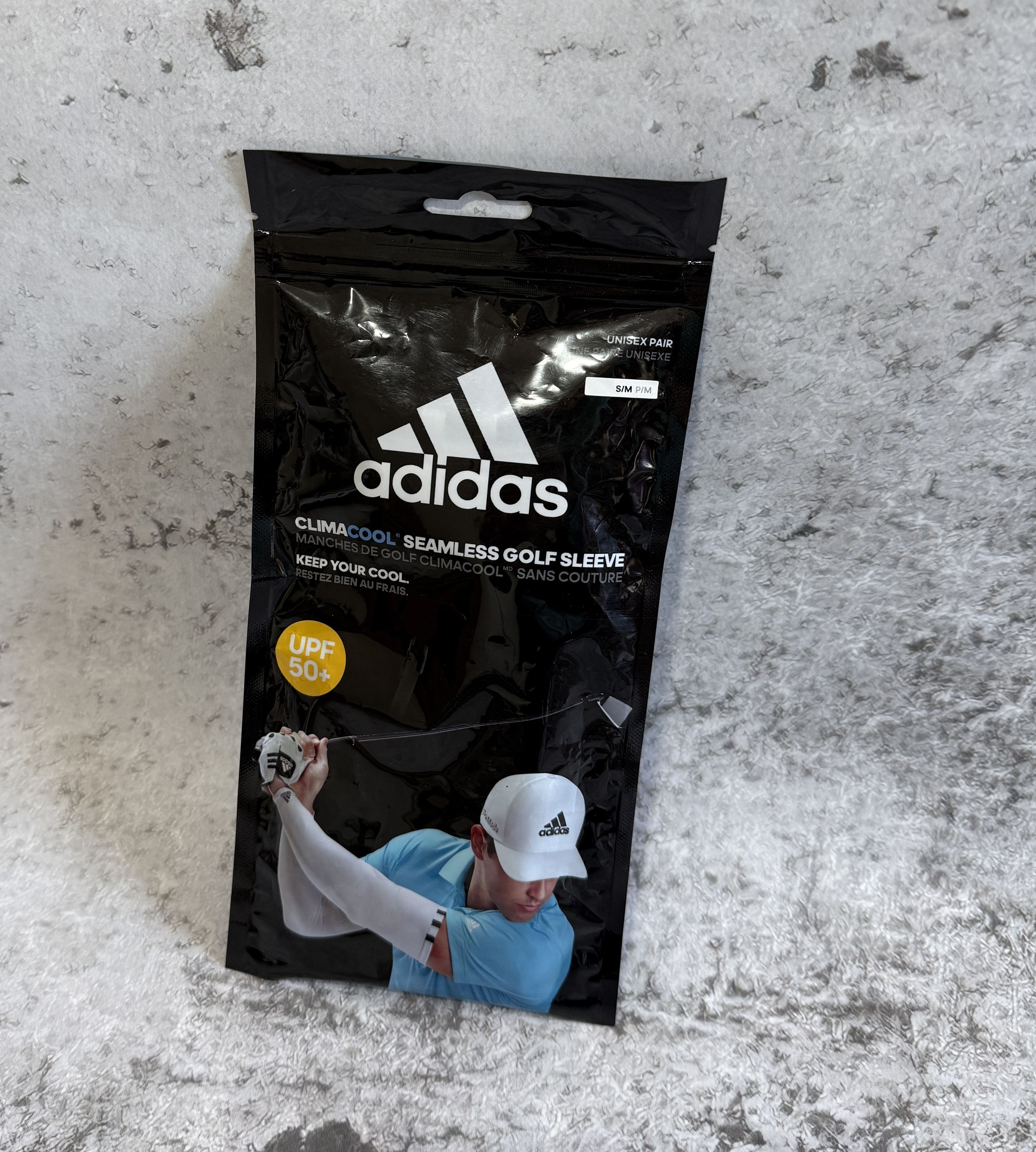 Adidas Adidas GOLF ClimaCOOL SEAMLESS Sleeves S\M UNISEX BC1451 Size ONE SIZE - 2 Thumbnail