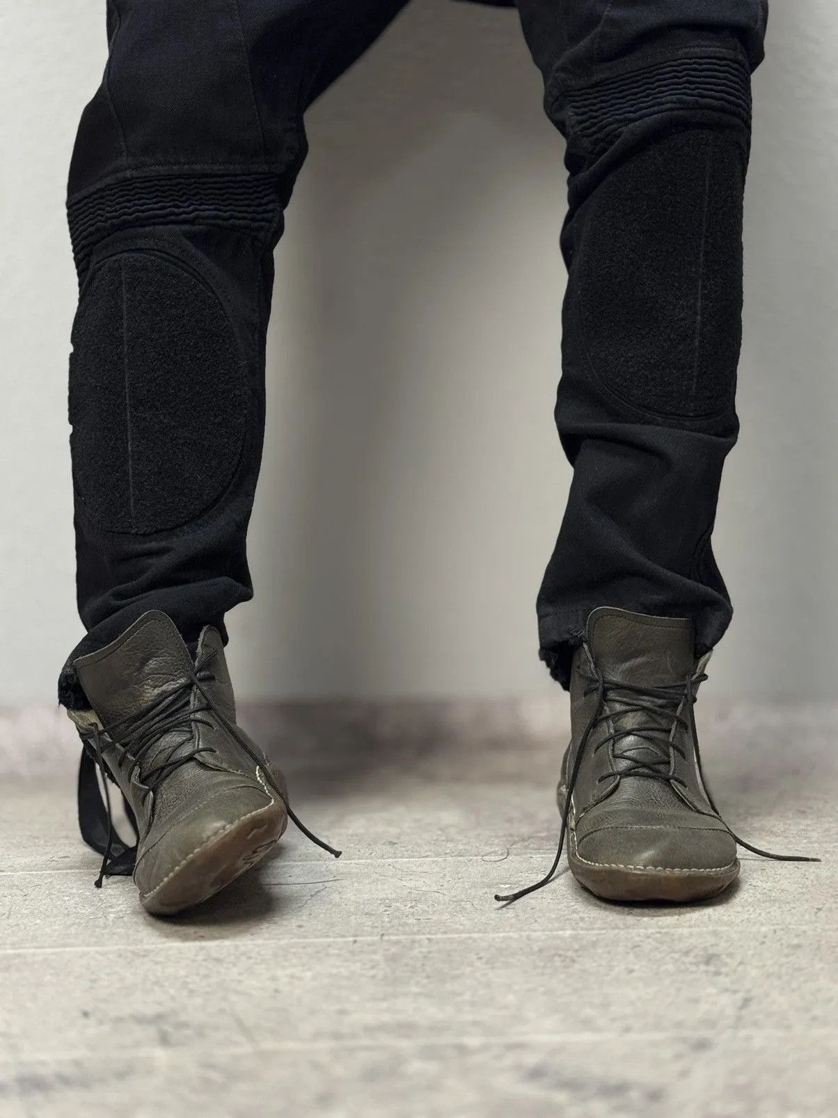 Guidi Vintage Trippen Boots ankle Leather Western Margiela Style Size US 7.5 / EU 40-41 - 3 Thumbnail