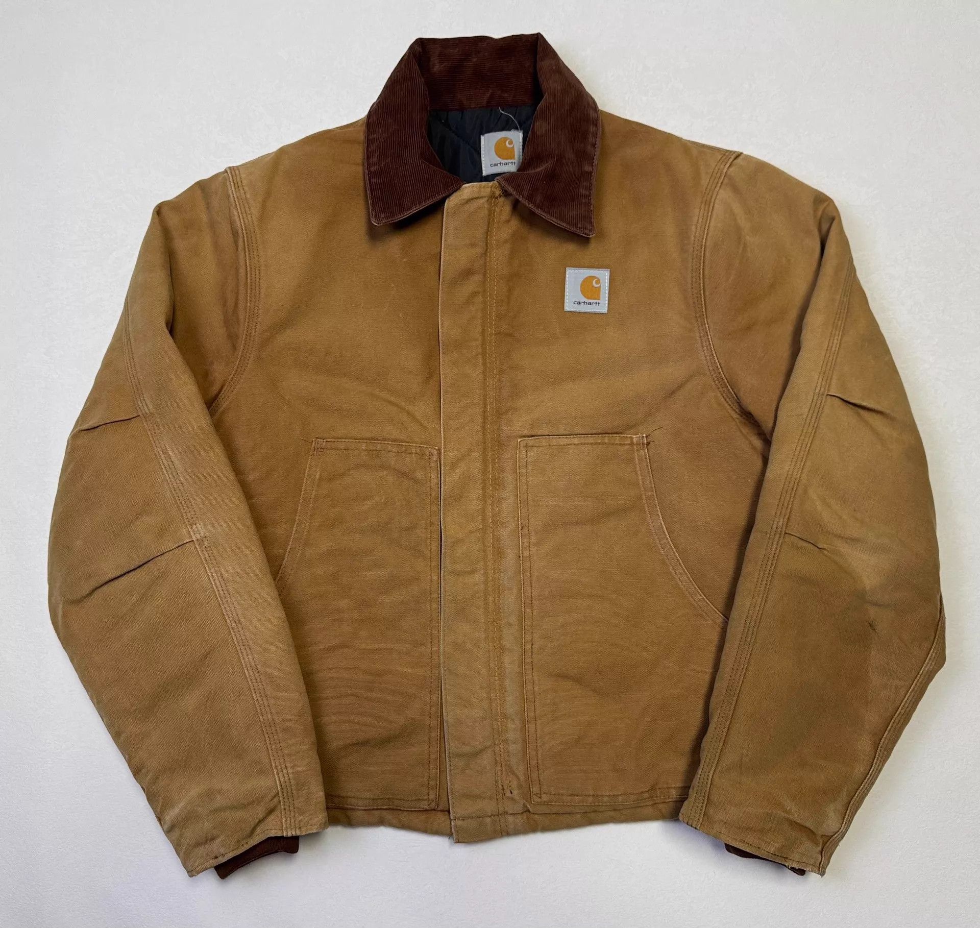 Carhartt Vintage Carhartt J02 Brown 40/M Jacket Size US M / EU 48-50 / 2 - 2 Thumbnail