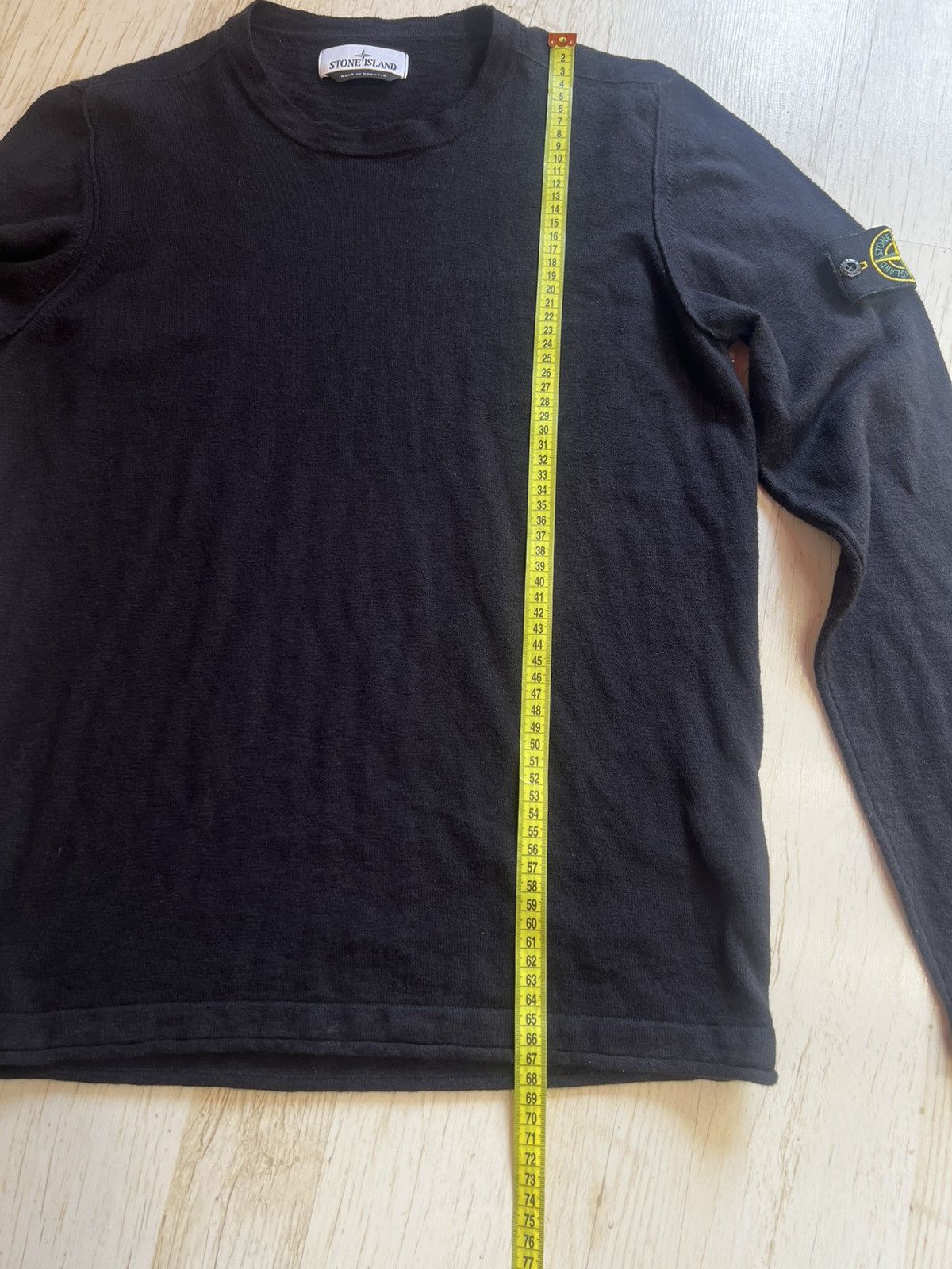 Stone Island Stone Island Black Knit Pullover Sweater Size S Size US S / EU 44-46 / 1 - 19 Thumbnail