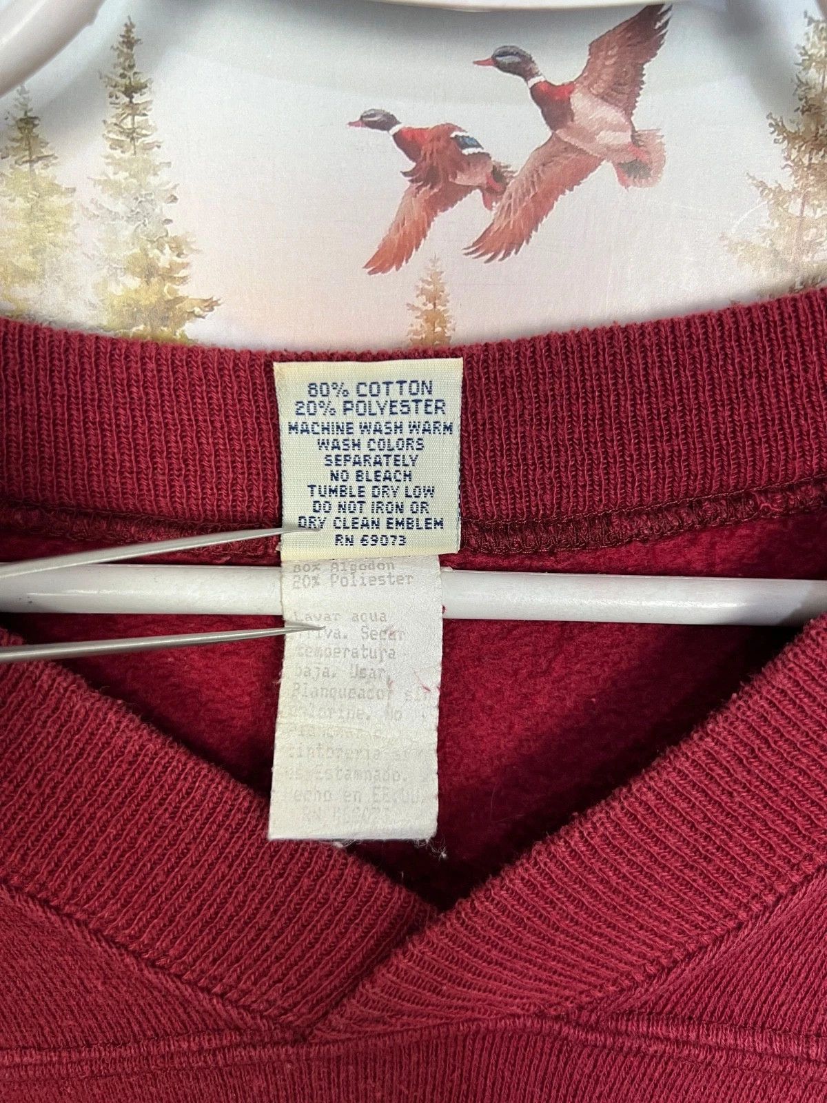 Vintage Vintage 90's Chicago Wolves IHL Sweatshirt Hockey Crewneck Size US XL / EU 56 / 4 - 5 Thumbnail