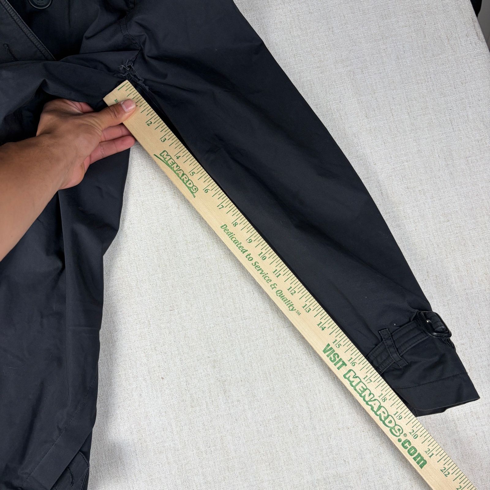 Burberry Burberry Brit Nova Check Double Breasted XXL Trench Coat Size US XXL / EU 58 / 5 - 15 Thumbnail