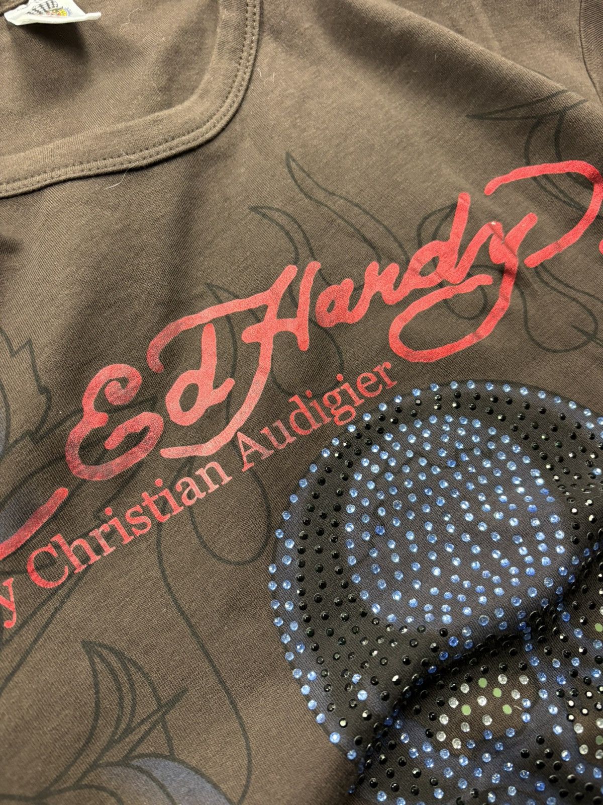 Ed Hardy ED HARDY Vintage Hype Big Logo Tatoo Tshirt Streetwear Y2k Size US XL / EU 56 / 4 - 5 Thumbnail