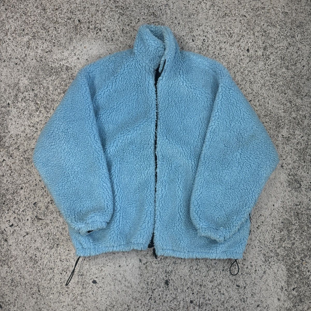 Balenciaga Balenciaga Oversized Baby Blue Teddy Fleece Size US XXL / EU 58 / 5 - 10 Thumbnail