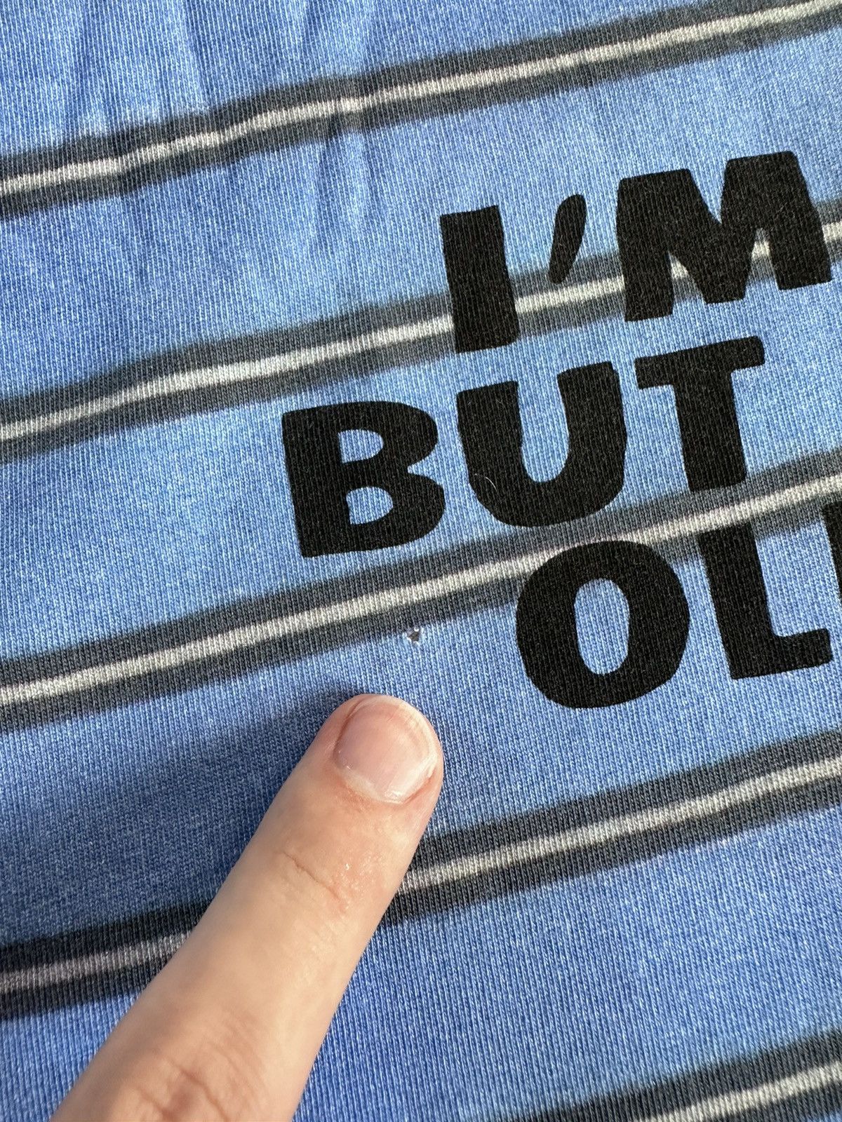 Vetements vetements aw18 Im a virgin trompe l’oeil oversized t shirt Size US XS / EU 42 / 0 - 5 Thumbnail