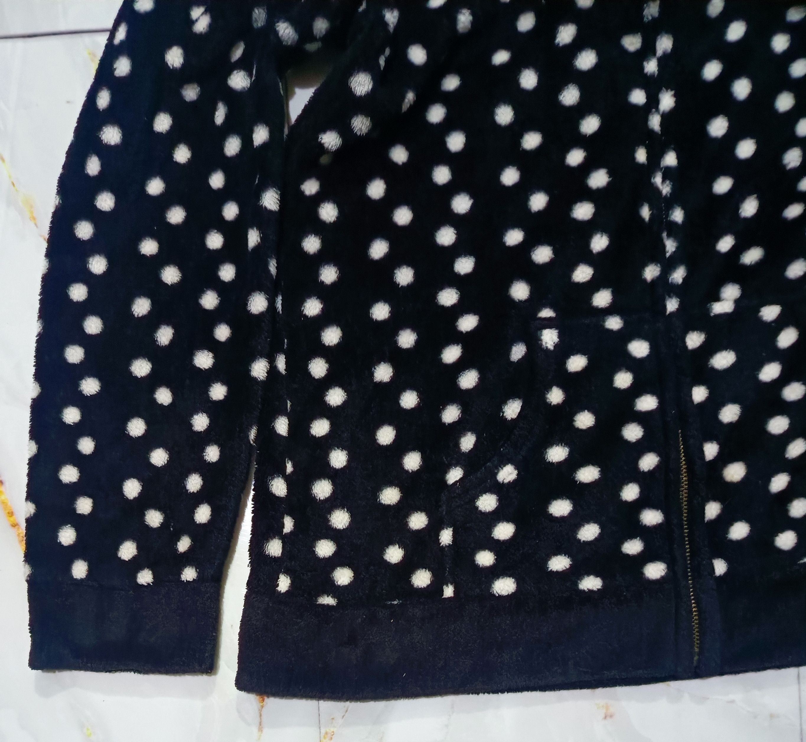 Hysteric Glamour Japanese Brand Pccn fleece polka dots Hoodie Size US M / EU 48-50 / 2 - 4 Thumbnail