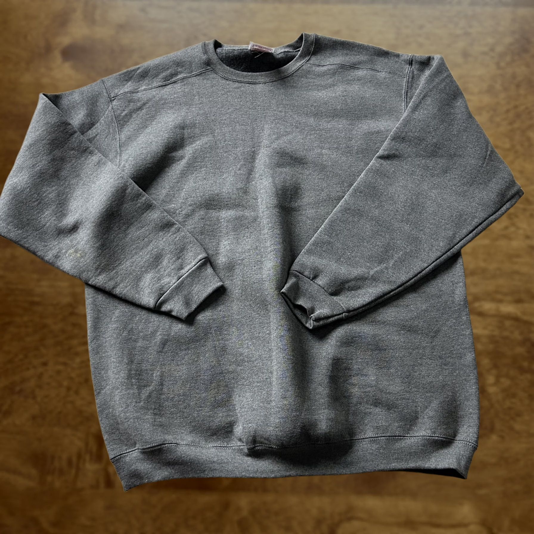 Vintage Vintage BVD Sweatshirt Mens 2XL Gray Fleece Crewneck Pullover Regular Fit Continuous Across Seasons Women? Size US XXL / EU 58 / 5 - 1 Thumbnail