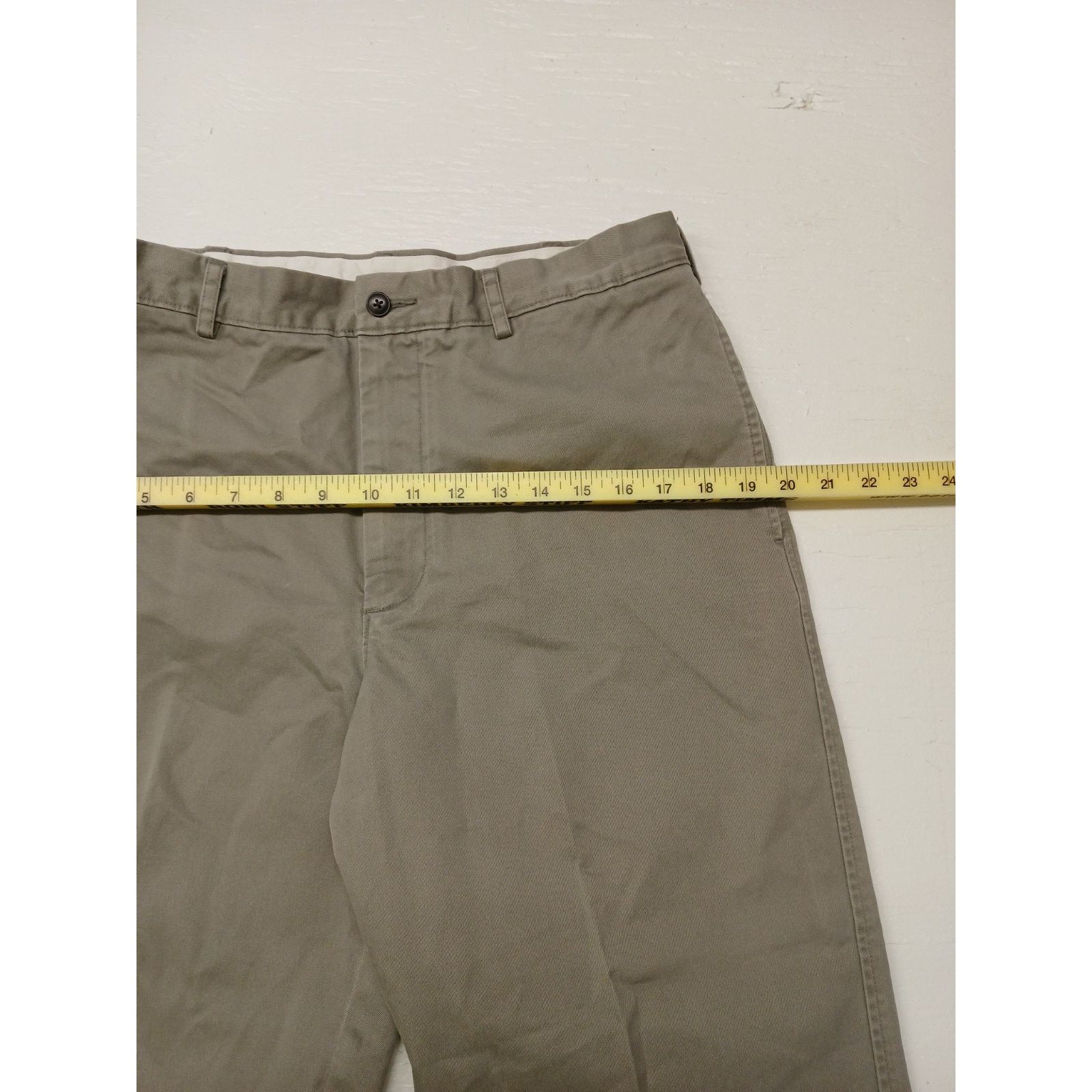 Roundtree & Yorke Roundtree & Yorke (34x30) Beige Vintage Wide Leg Khaki Pants Size US 34 / EU 50 - 3 Thumbnail