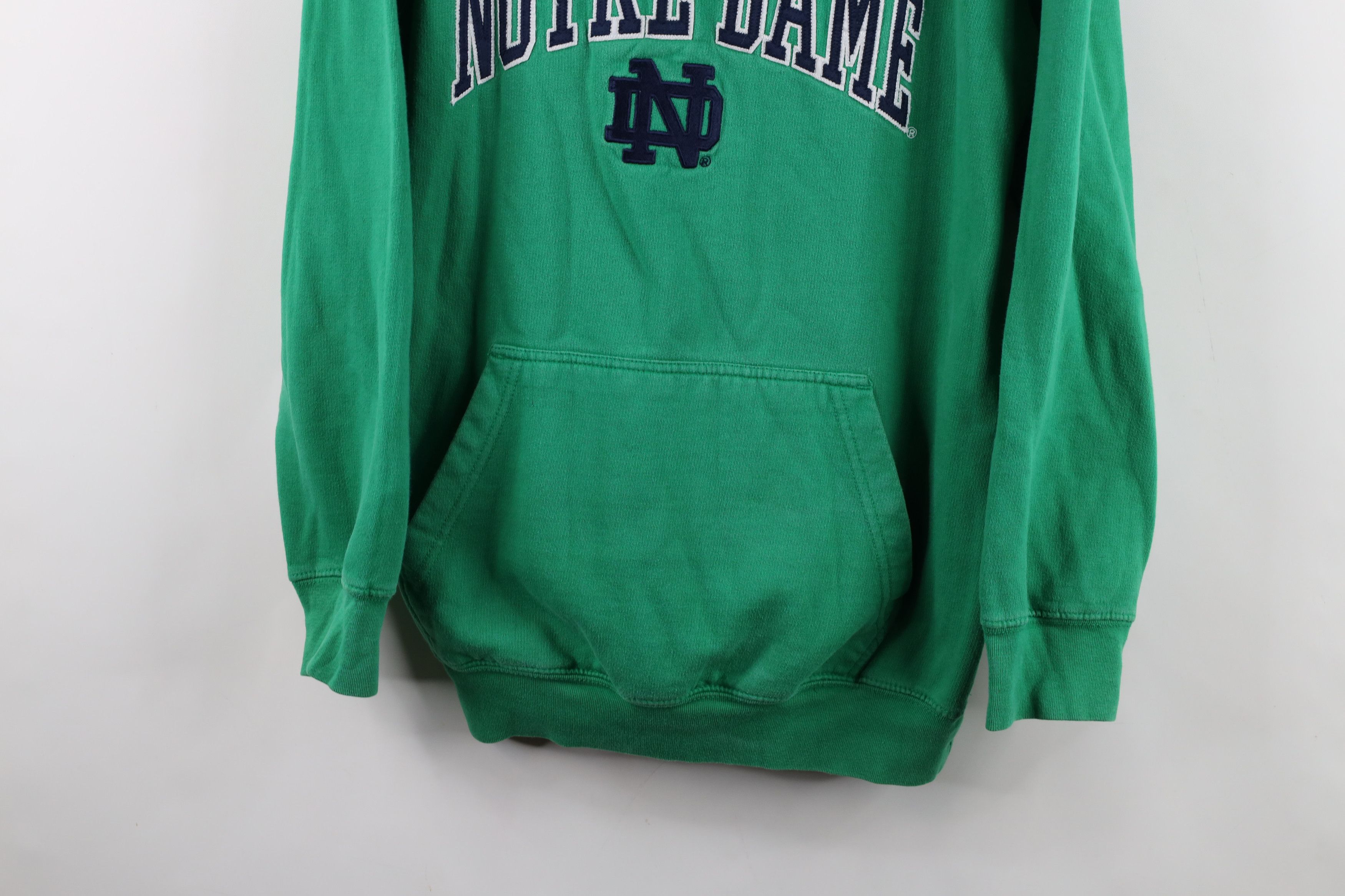 Vintage Vintage Spell Out Notre Dame University Hoodie Sweatshirt Size US M / EU 48-50 / 2 - 3 Thumbnail