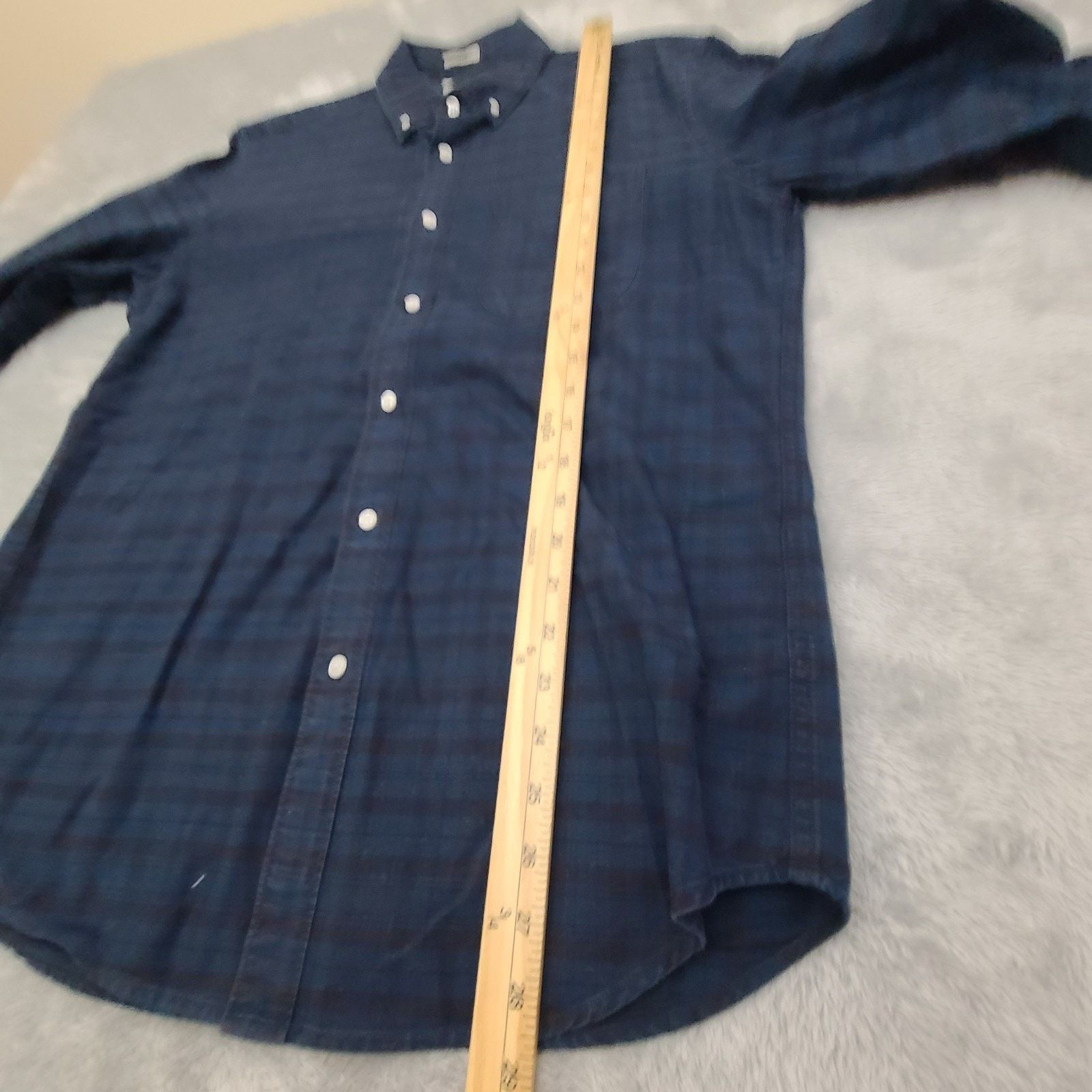 J.Crew J Crew Shirt Mens Sz Medium Blue Slim Fit Oxford Button Down Size US M / EU 48-50 / 2 - 5 Thumbnail