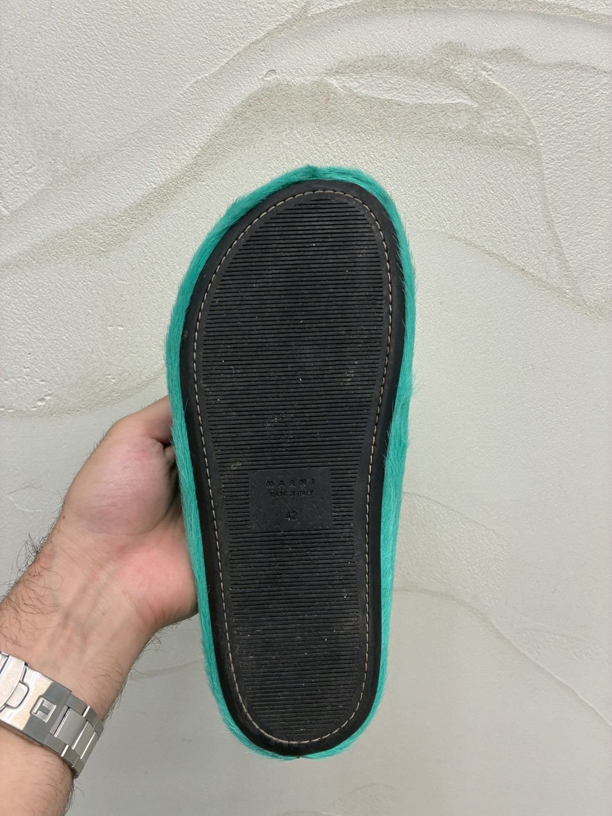 Marni Marni Fussbett Sabot Green Size US 9 / EU 42 - 6 Thumbnail