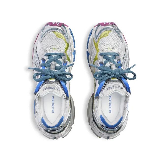 Balenciaga o1bcso1str0126 Runner Sneakers in Multicolor Size US 10 / IT 40 - 2 Thumbnail