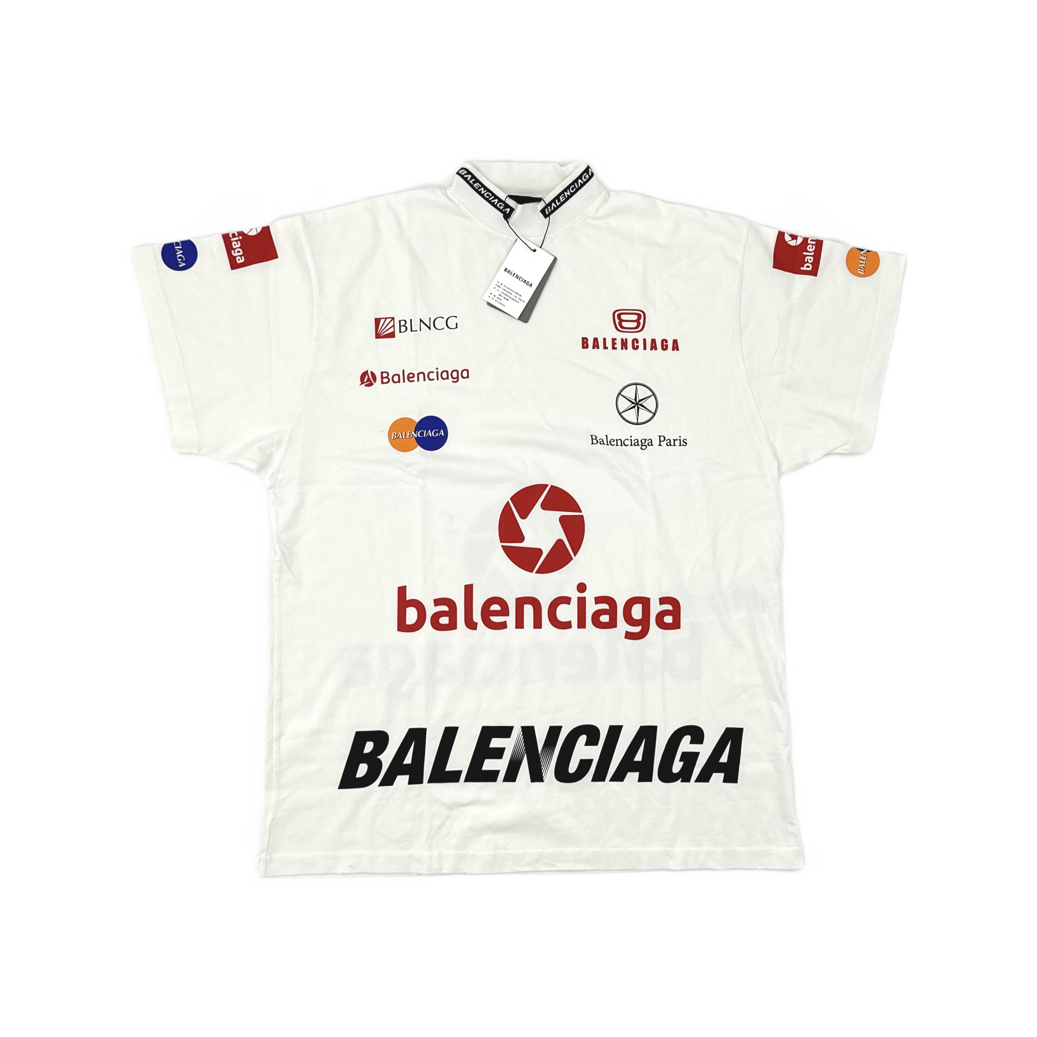 Balenciaga Balenciaga Logo Print T-Shirt Size 2 Size US M / EU 48-50 / 2 - 1 Thumbnail