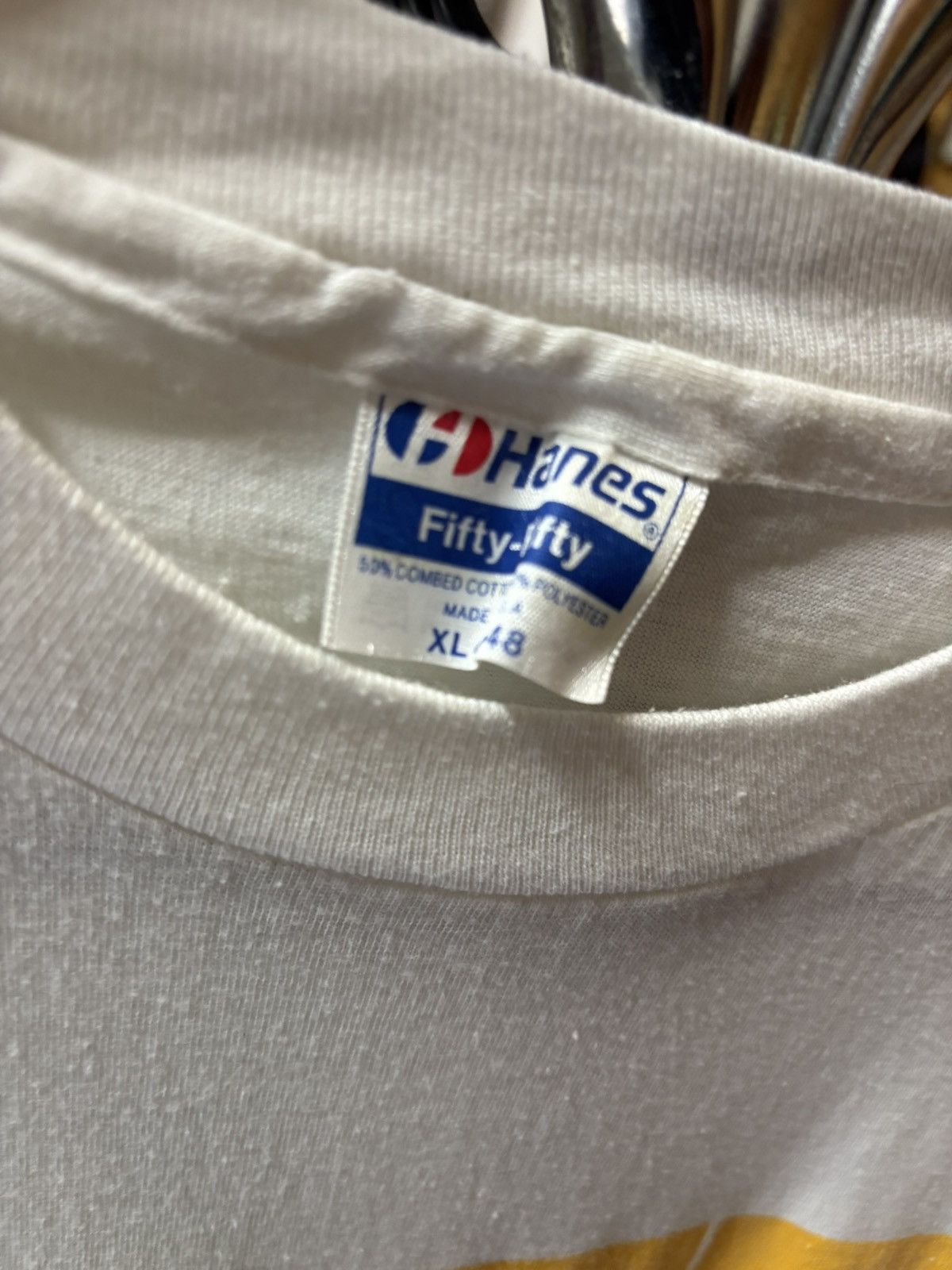 Vintage 1985 Life at the Top T-Shirt Size US XL / EU 56 / 4 - 4 Thumbnail