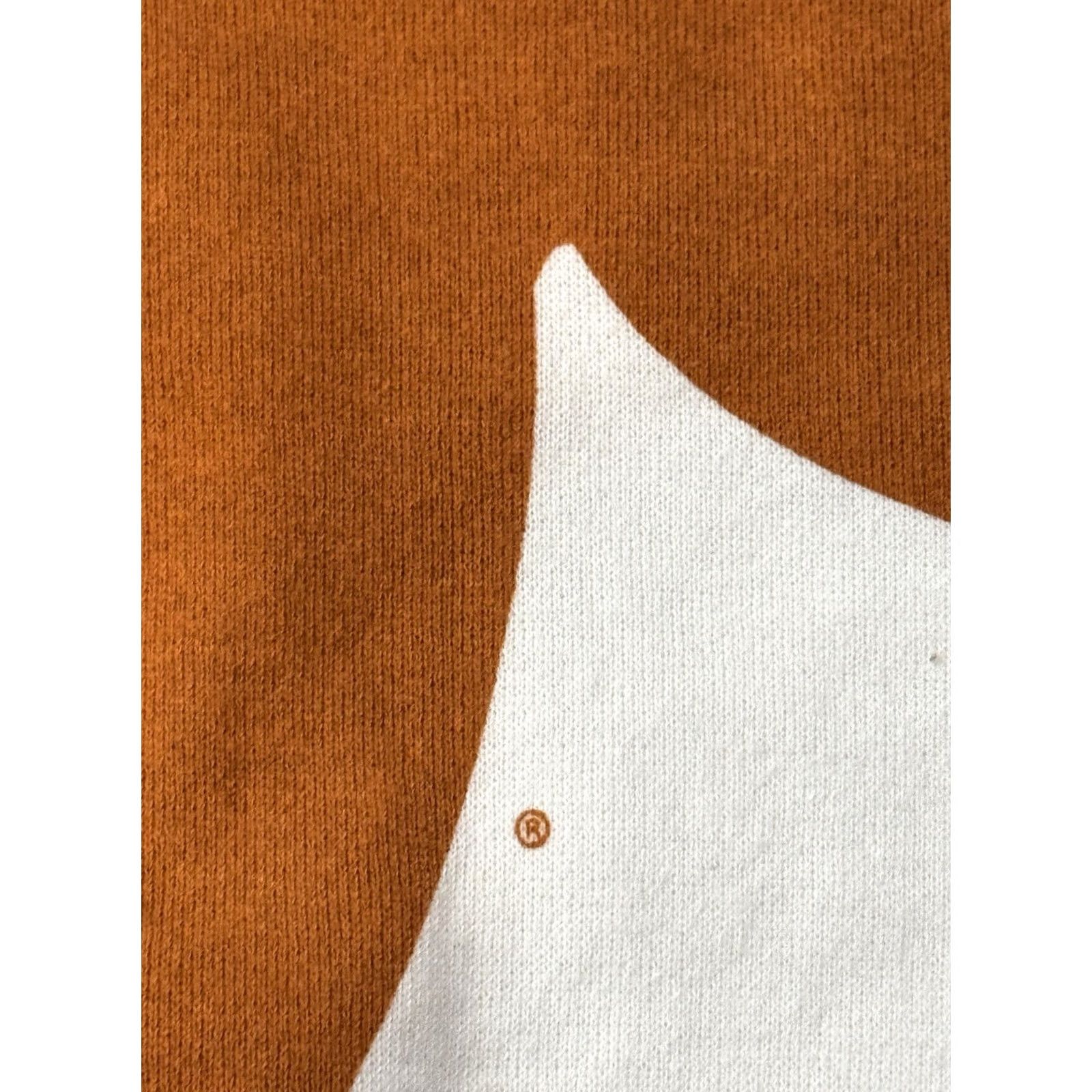 Jerzees VINTAGE 90s Texas Longhorns Big Bevo Crewneck Sweatshirt XL UT Football NCAA Shirt Mens White Graphic Print Logo Pullover Bevo Sports University 90s Size US XL / EU 56 / 4 - 5 Thumbnail