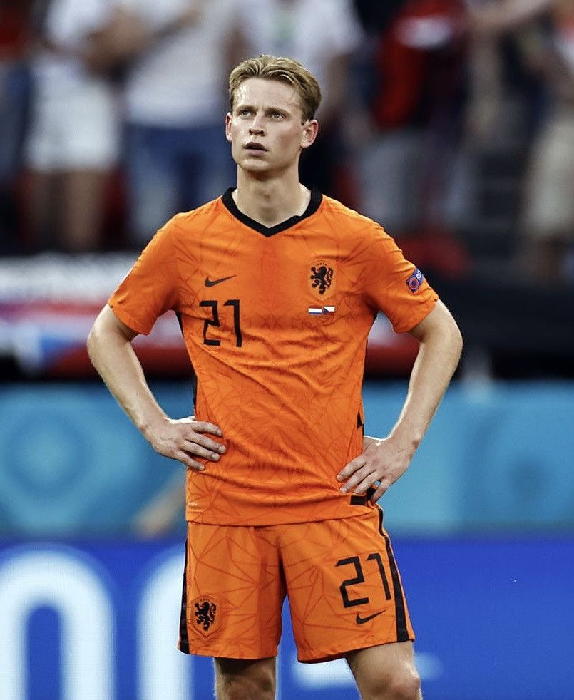 Nike 2020-22 Netherlands Nike soccer football jersey F. De Jong Size US M / EU 48-50 / 2 - 3 Thumbnail
