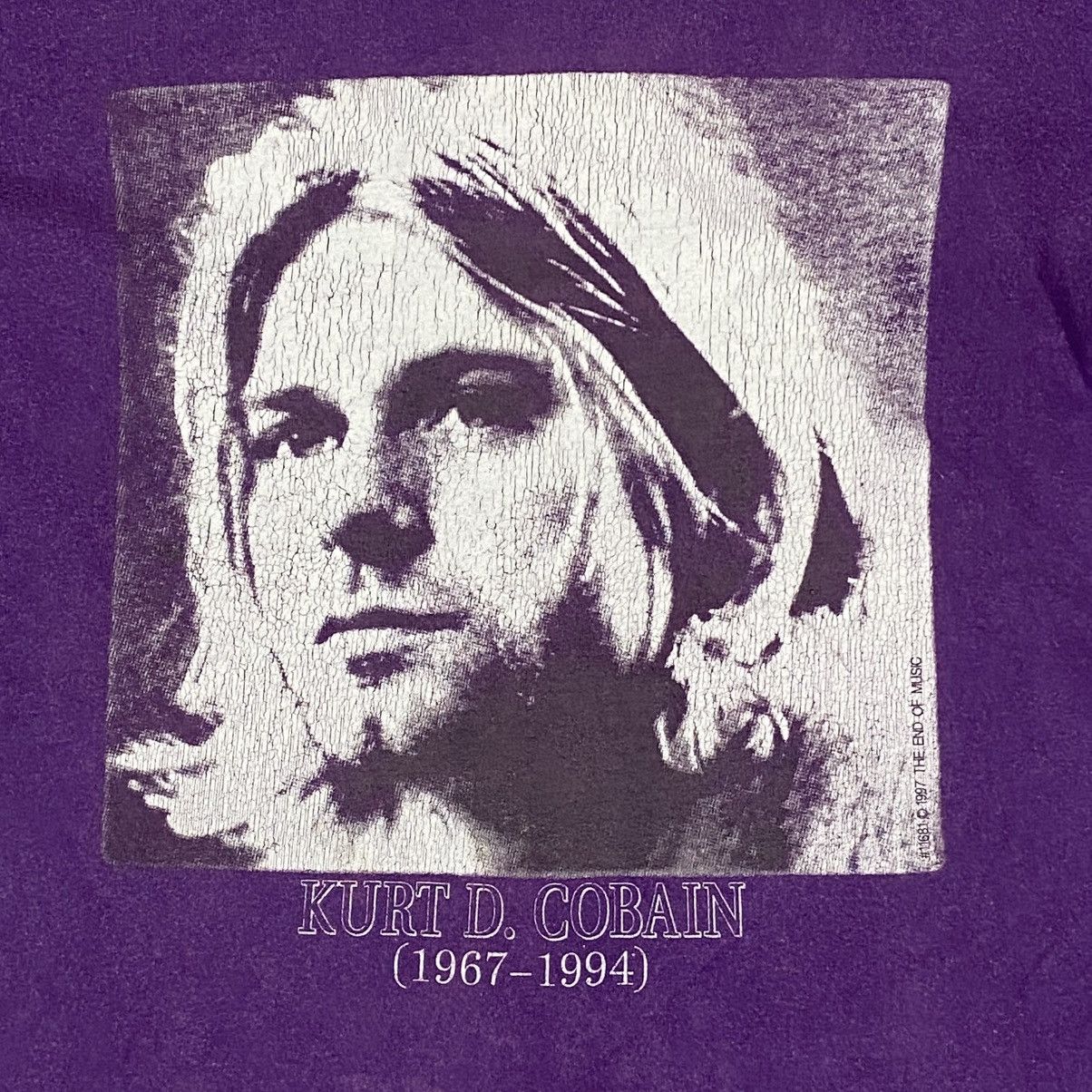Band Tees × Nirvana × Vintage Vintage bootleg nirvana kurt cobain Size US S / EU 44-46 / 1 - 2 Thumbnail