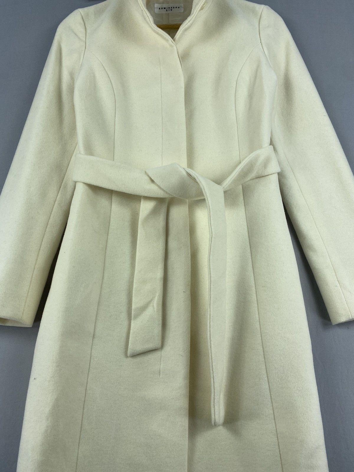 Designer Vintage Trench Coat Woman By Kumikyoku Size S / US 4 / IT 40 - 8 Thumbnail