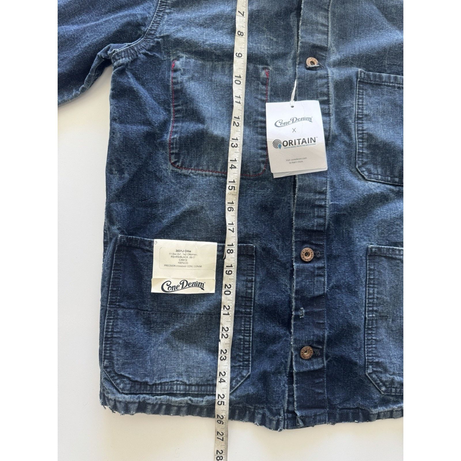 Other Cone Denim Mills Sample Jacket x Oritain 11oz Ottoman Size US S / EU 44-46 / 1 - 15 Thumbnail