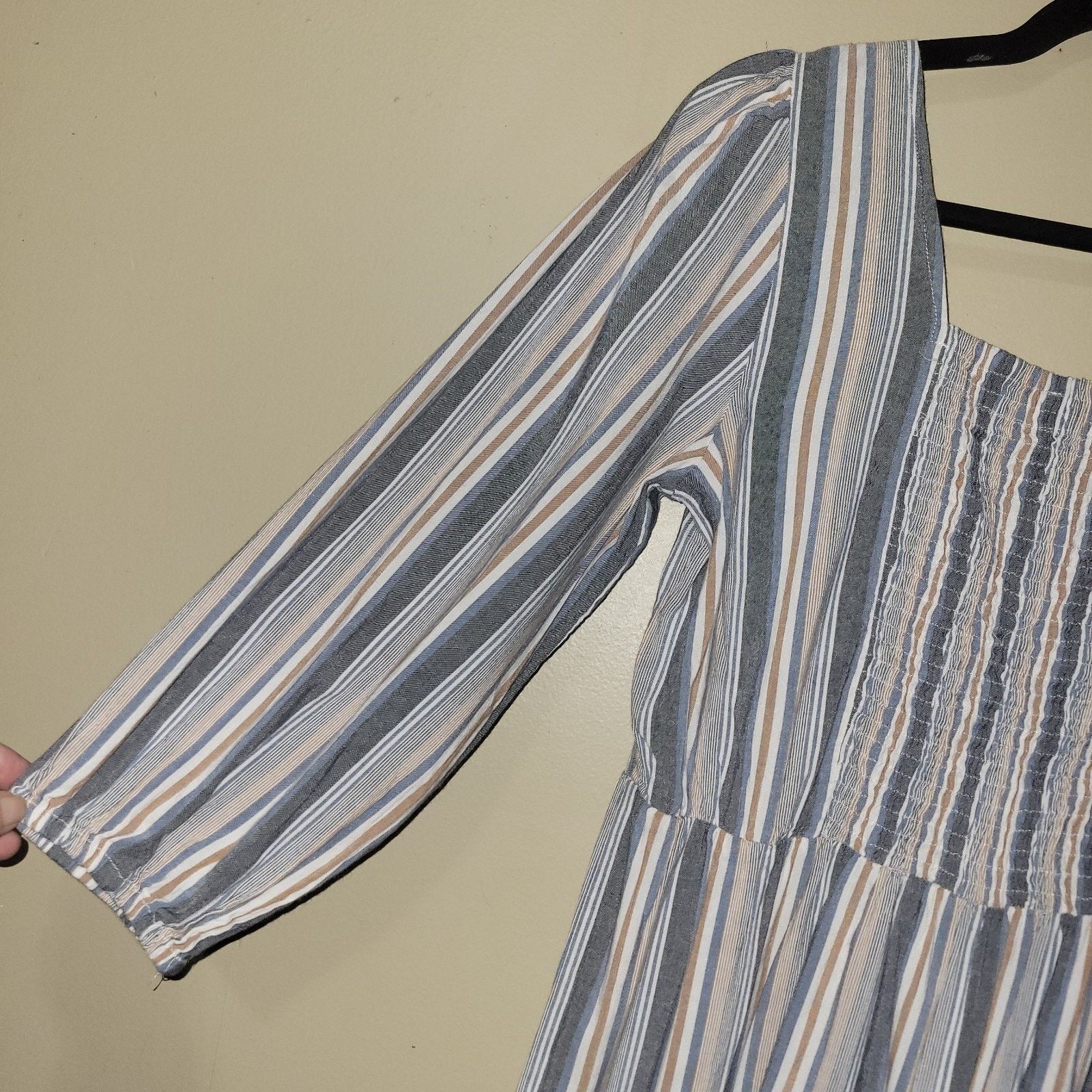 & Other Stories Blush Dress Women XL Multicolor Stripes Short Pullover Size XL / US 12-14 / IT 48-50 - 8 Thumbnail