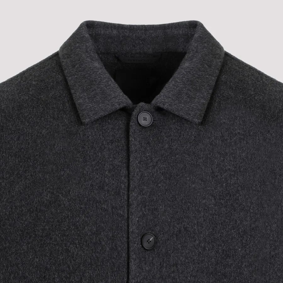 Givenchy o1w1db10525 Double Face Jacket in Grey Size US XL / EU 56 / 4 - 3 Thumbnail