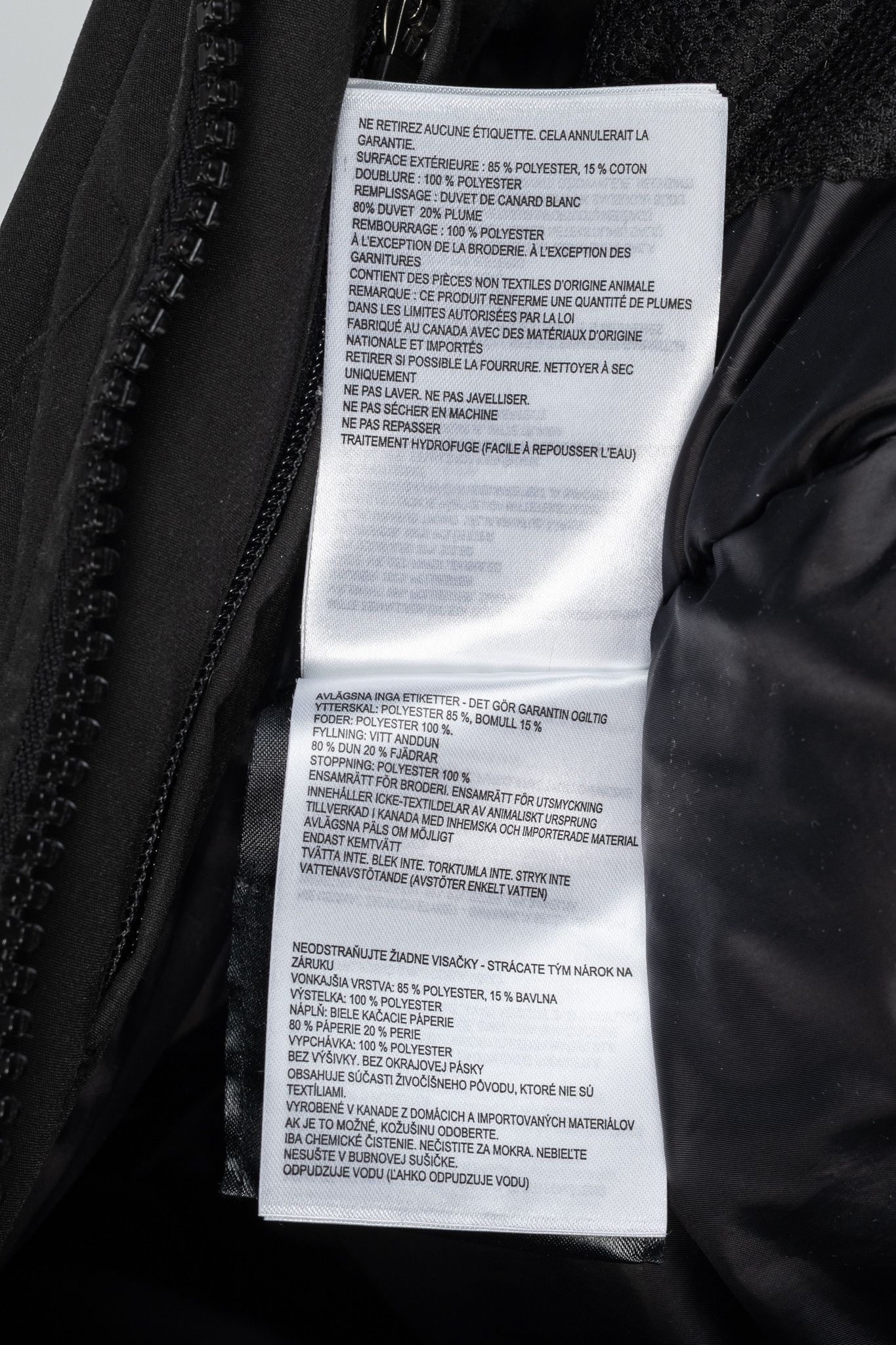 Canada Goose Canada Goose Black Label Macculloch Black Zip Parka Size US M / EU 48-50 / 2 - 25 Thumbnail