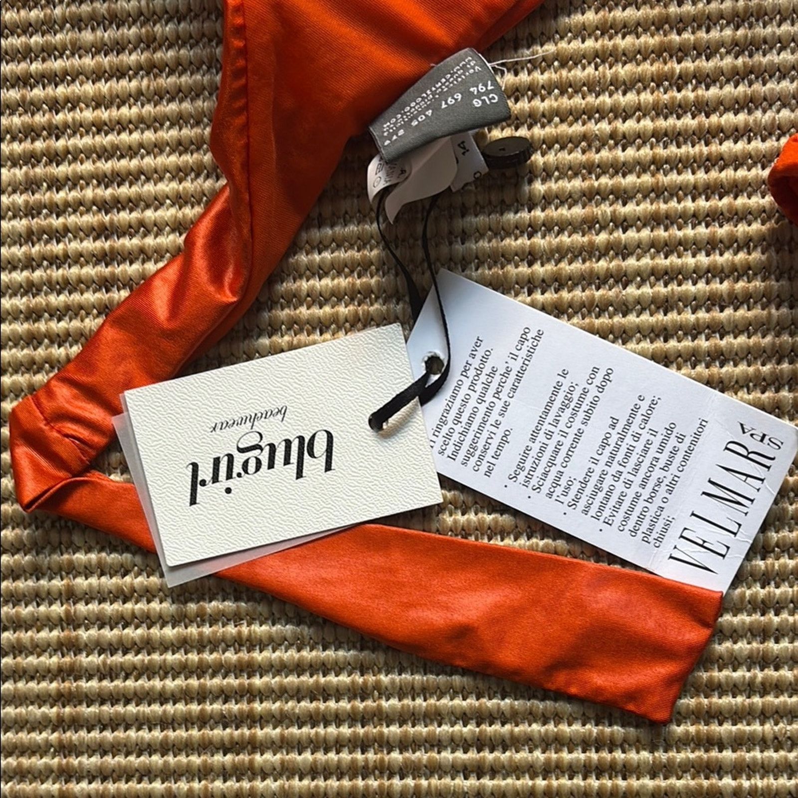 Blumarine NWT Blugirl Blumarine Orange Bikini Set Size L Size ONE SIZE - 13 Thumbnail