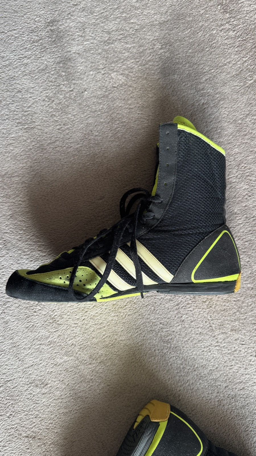 Adidas Adidas Vintage Y-3 style boxing moto boots hype fashion y2k Size US 8.5 / EU 41-42 - 6 Thumbnail
