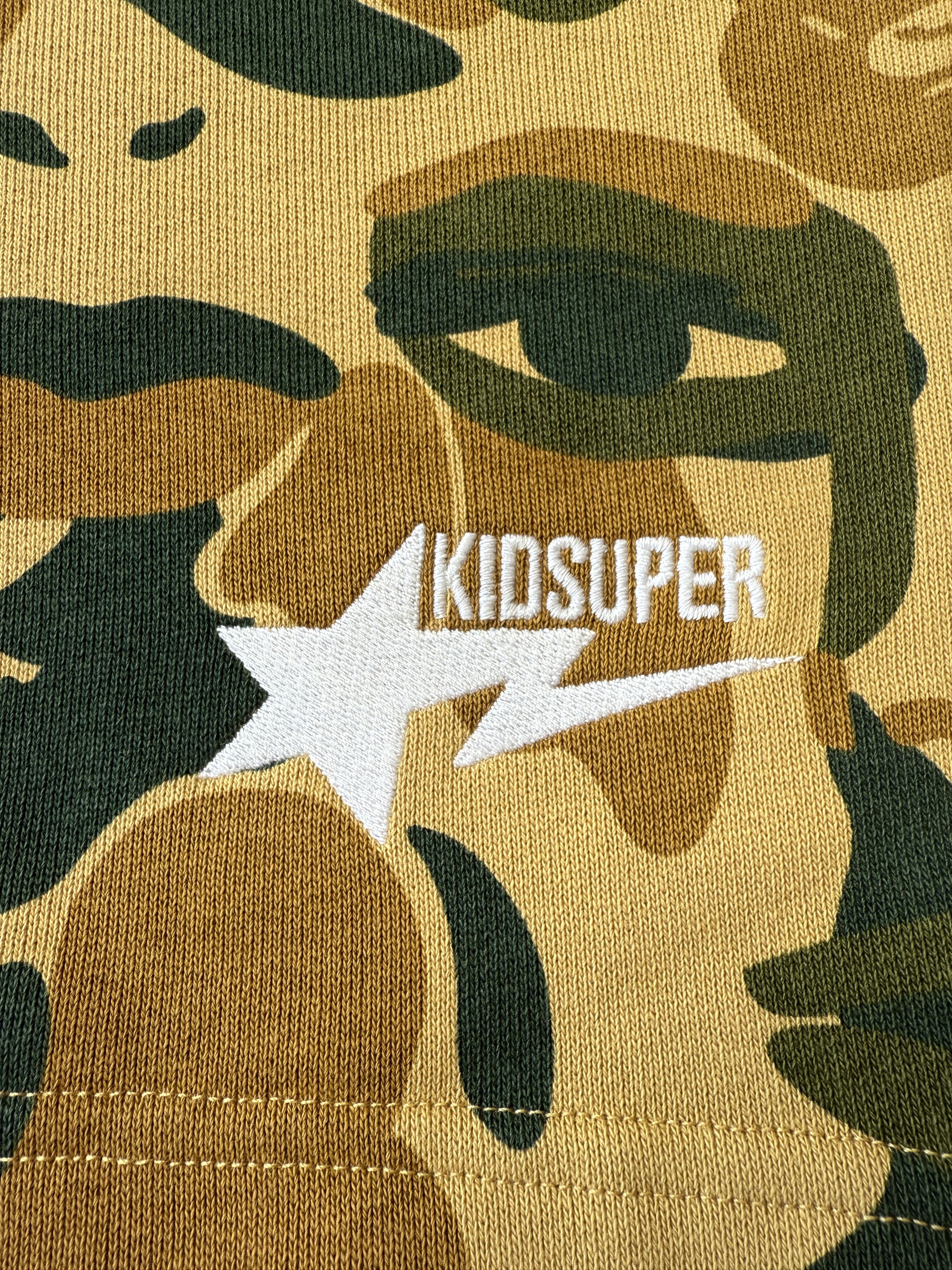 Bape BAPE X KIDSUPER CAMO SWEAT SHORTS Size US 36 / EU 52 - 6 Thumbnail