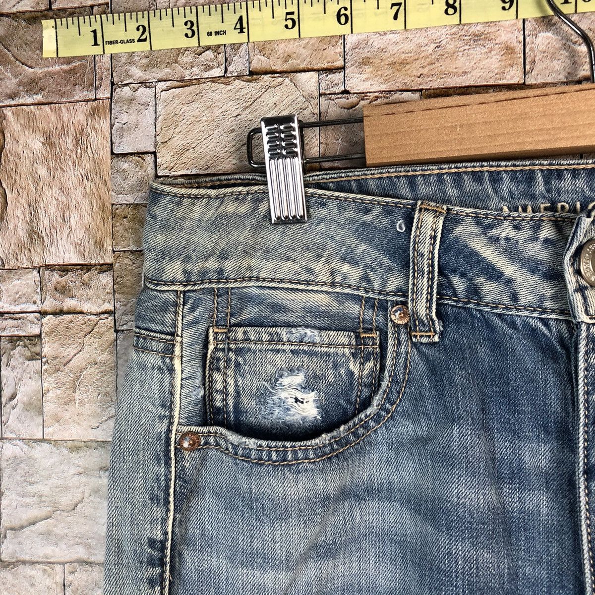 American Eagle Outfitters American Eagle Blue Distressed Denim Pants #A1006 Size 28" / US 6 / IT 42 - 7 Thumbnail