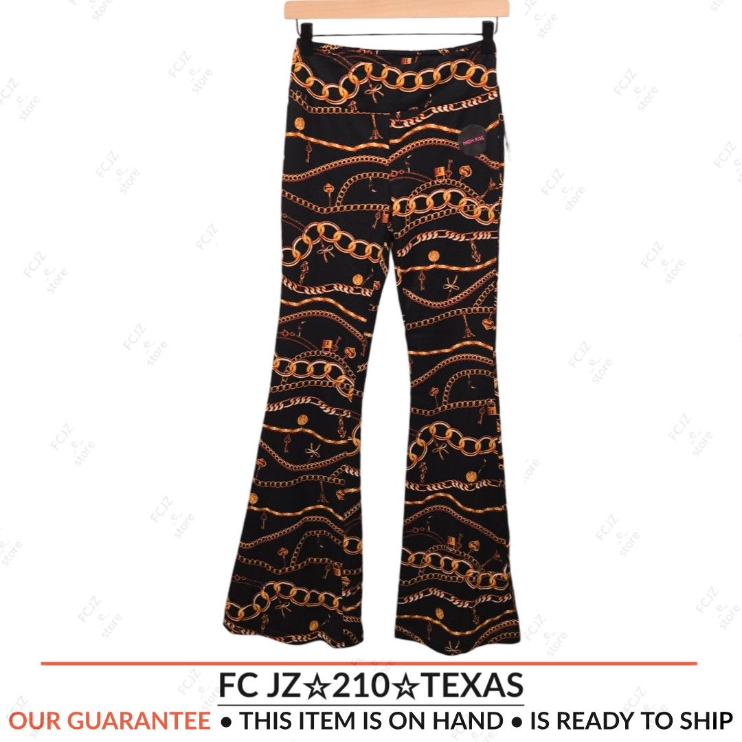Other No Boundaries - Juniors' High Rise Flare Pants - Small (3-5) Size 27" / US 4 / IT 40 - 1 Thumbnail