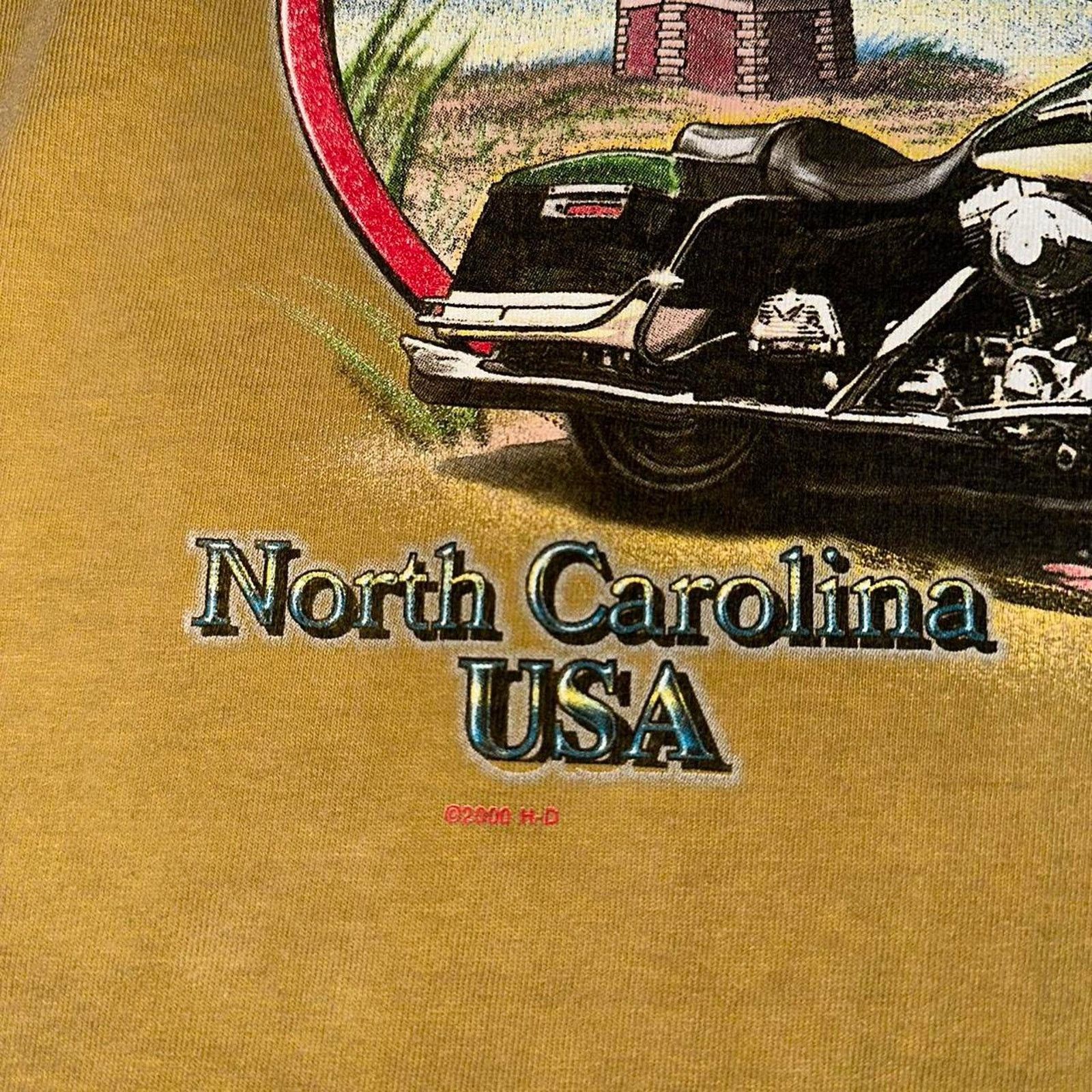 Harley Davidson Rare Vintage 2004 Harley Davidson Motorcycles Outer Banks M Size US M / EU 48-50 / 2 - 7 Thumbnail