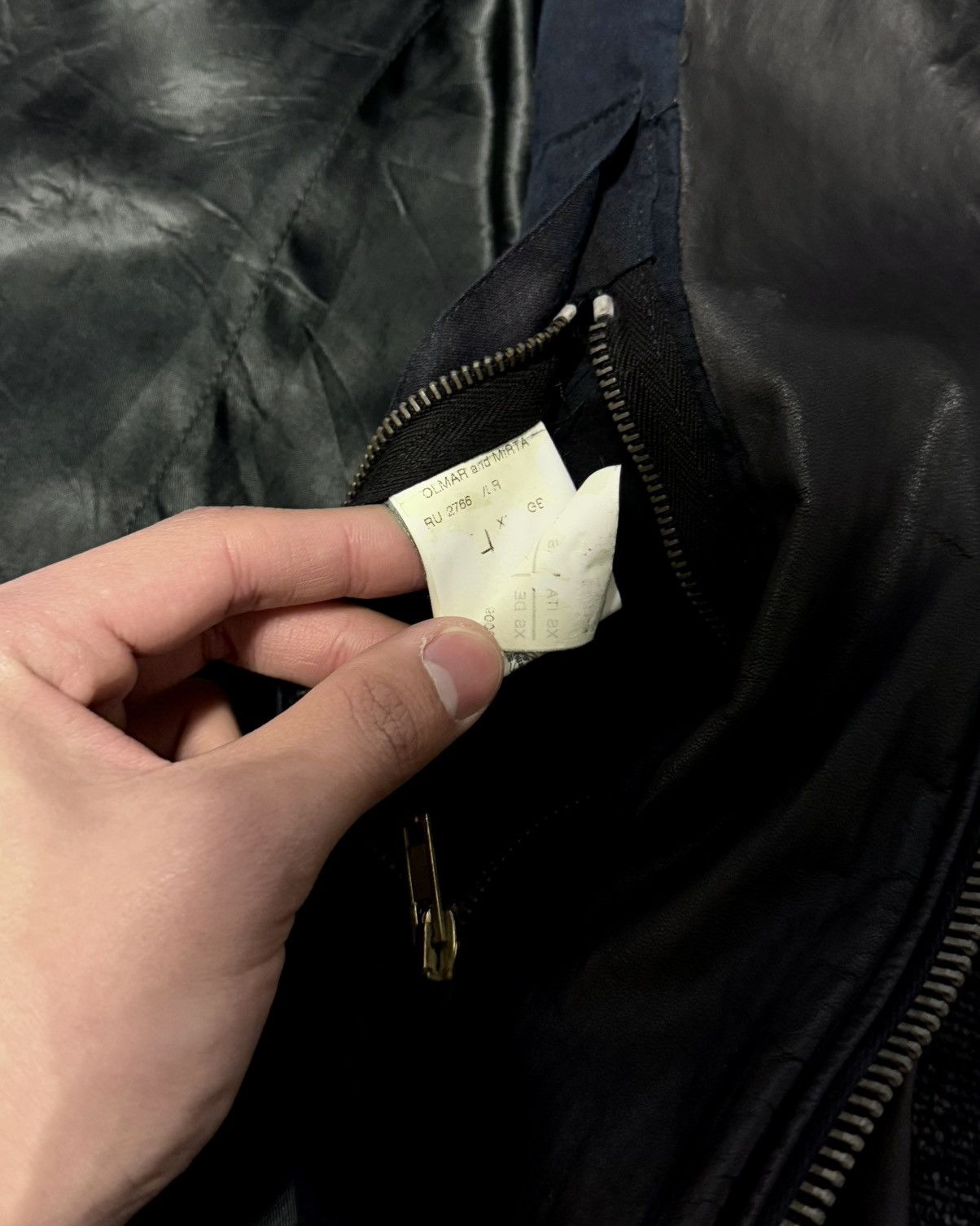 Rick Owens × Rick Owens Drkshdw Rick Owens Calfskin Leather Bullet Jacket Sz.46 Size US S / EU 44-46 / 1 - 7 Thumbnail